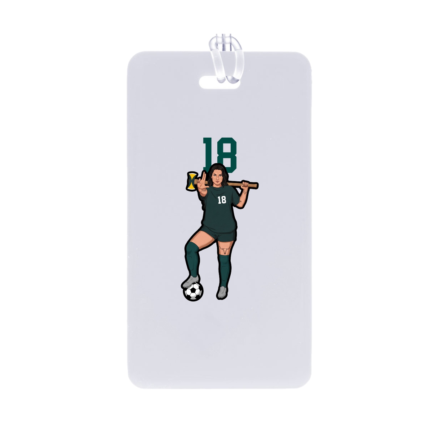 Bag Tag — Number Top in Classic