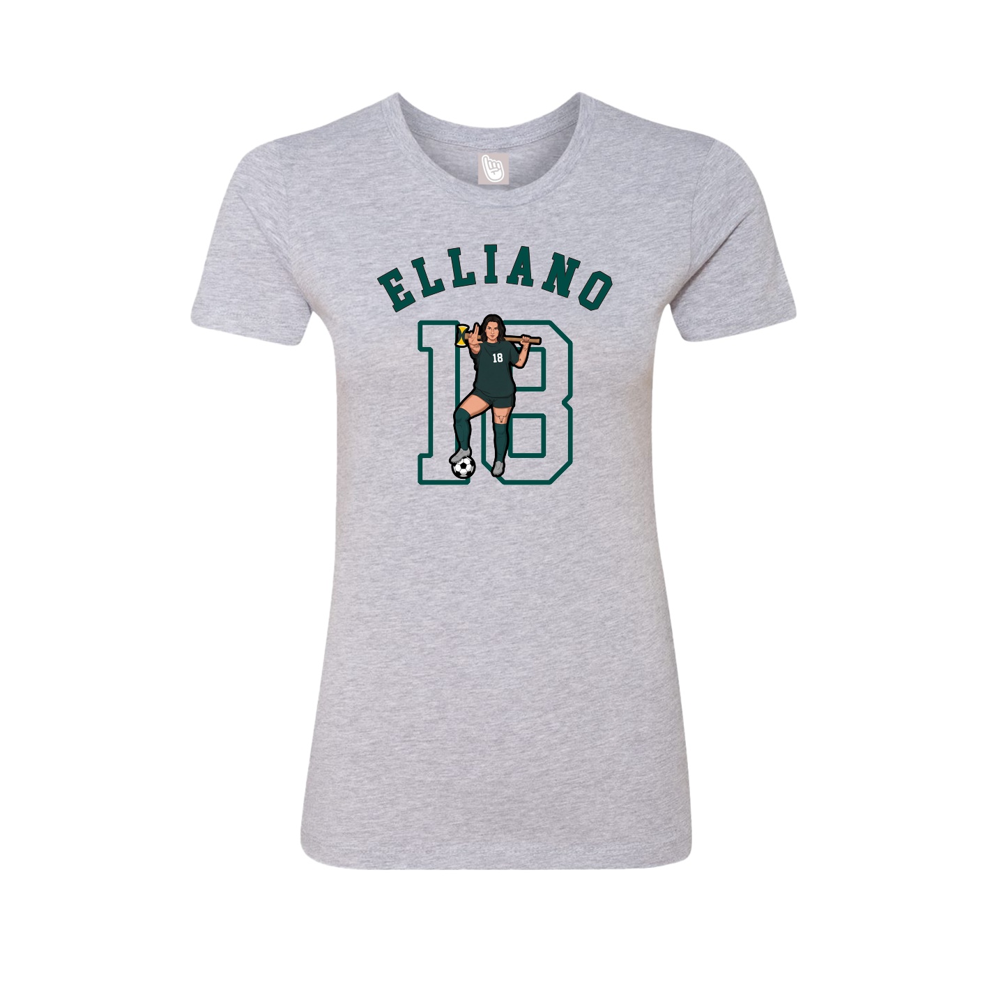 Womens Tee — Shirsey Arch in Grey