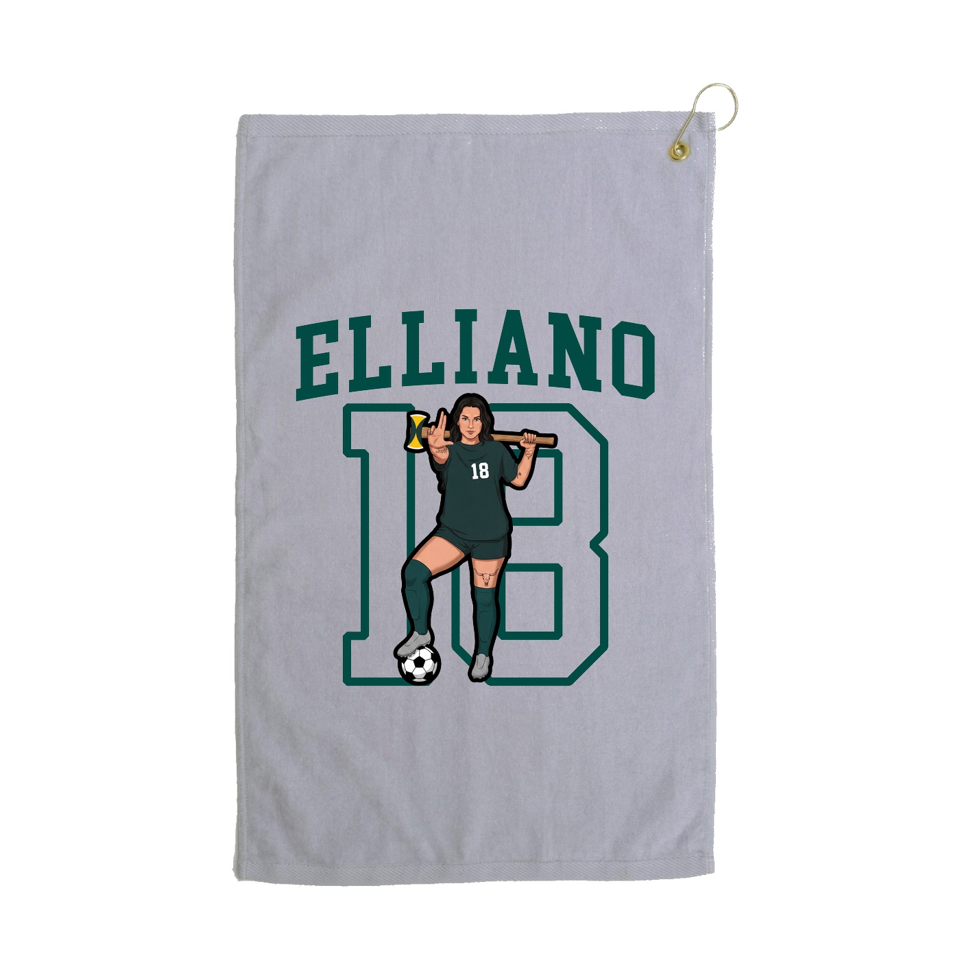 Golf Towel — Shirsey in Grey