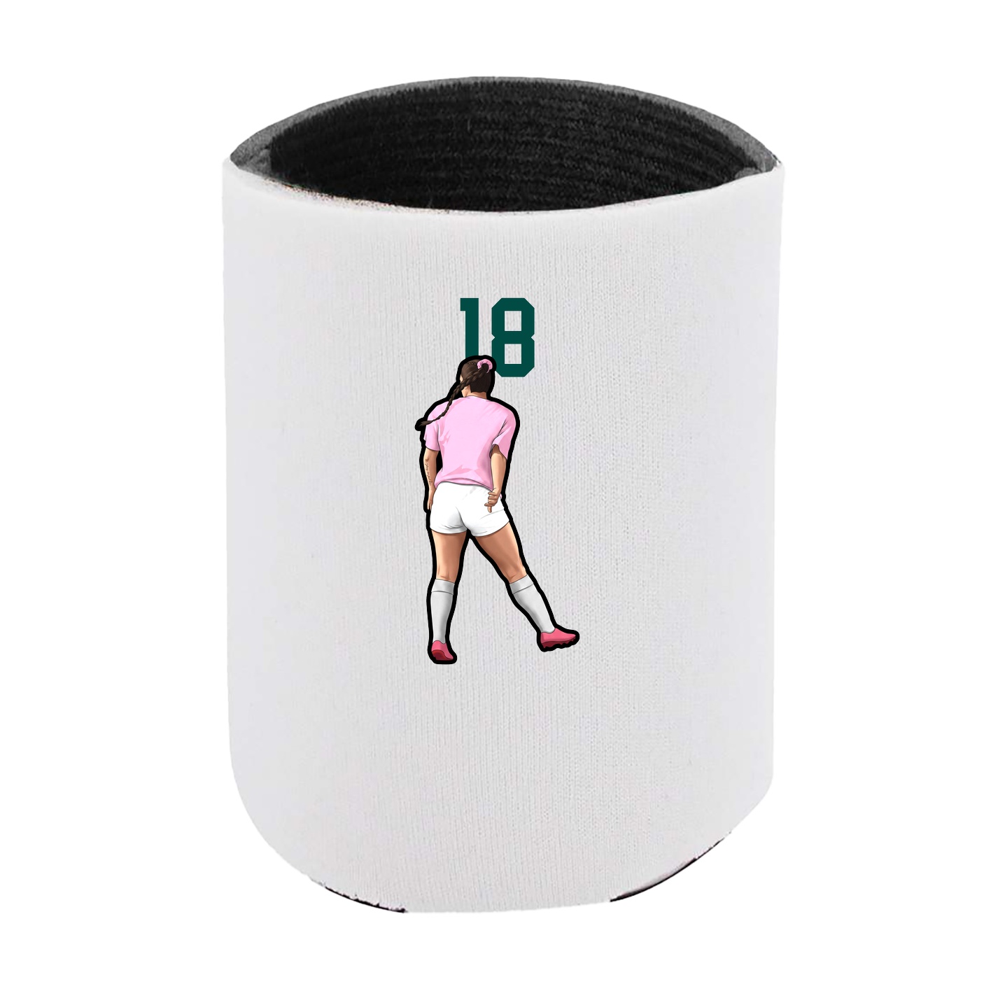 Can Holder — Number Top in White