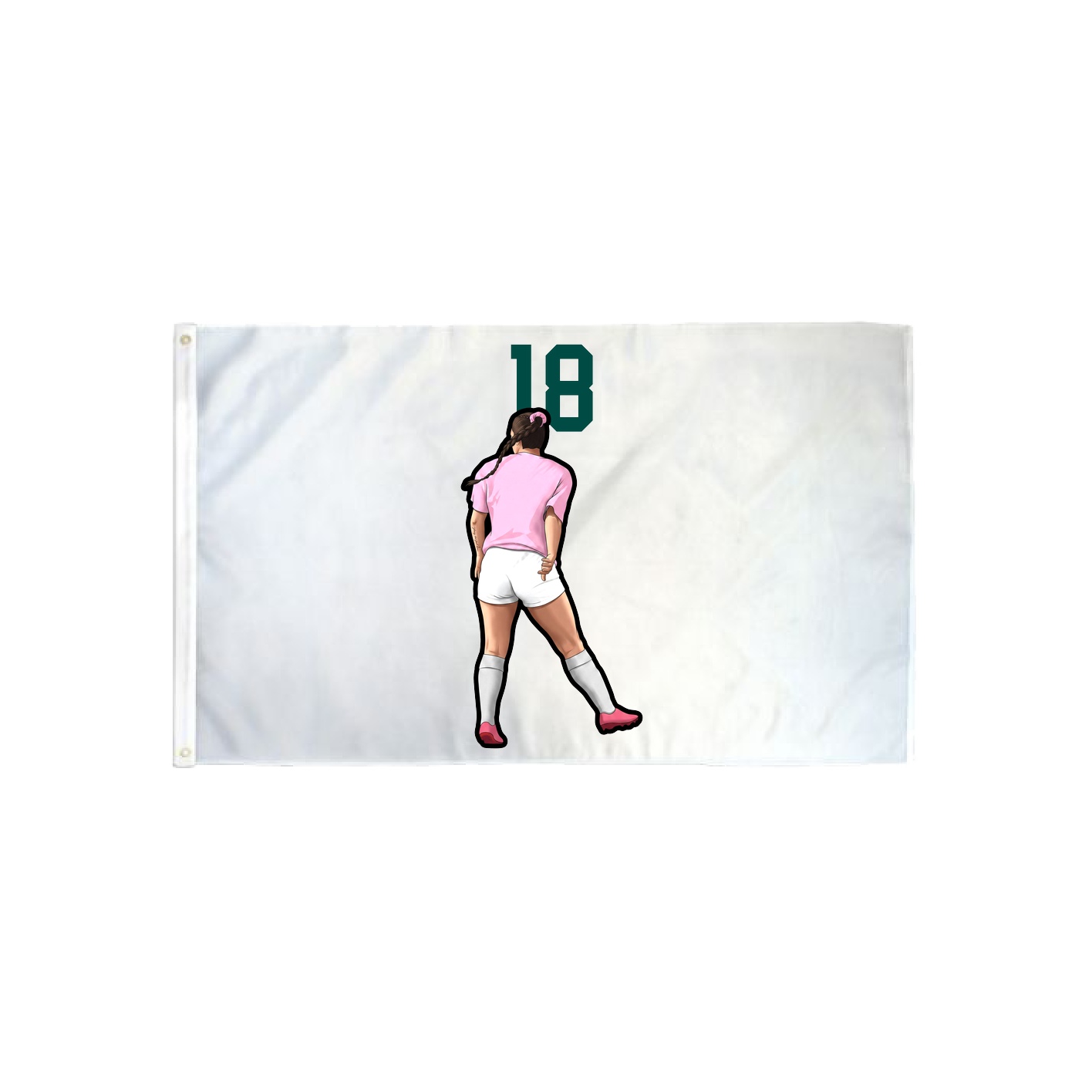 3x5 Flag — Number Top in Classic