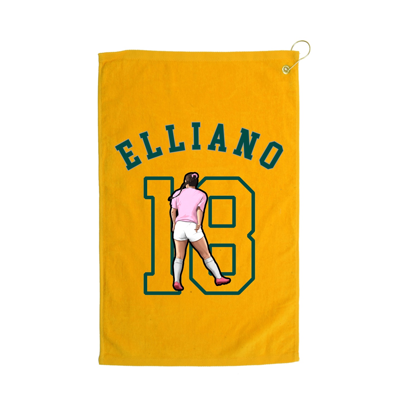 Golf Towel — Shirsey Arch in Gold