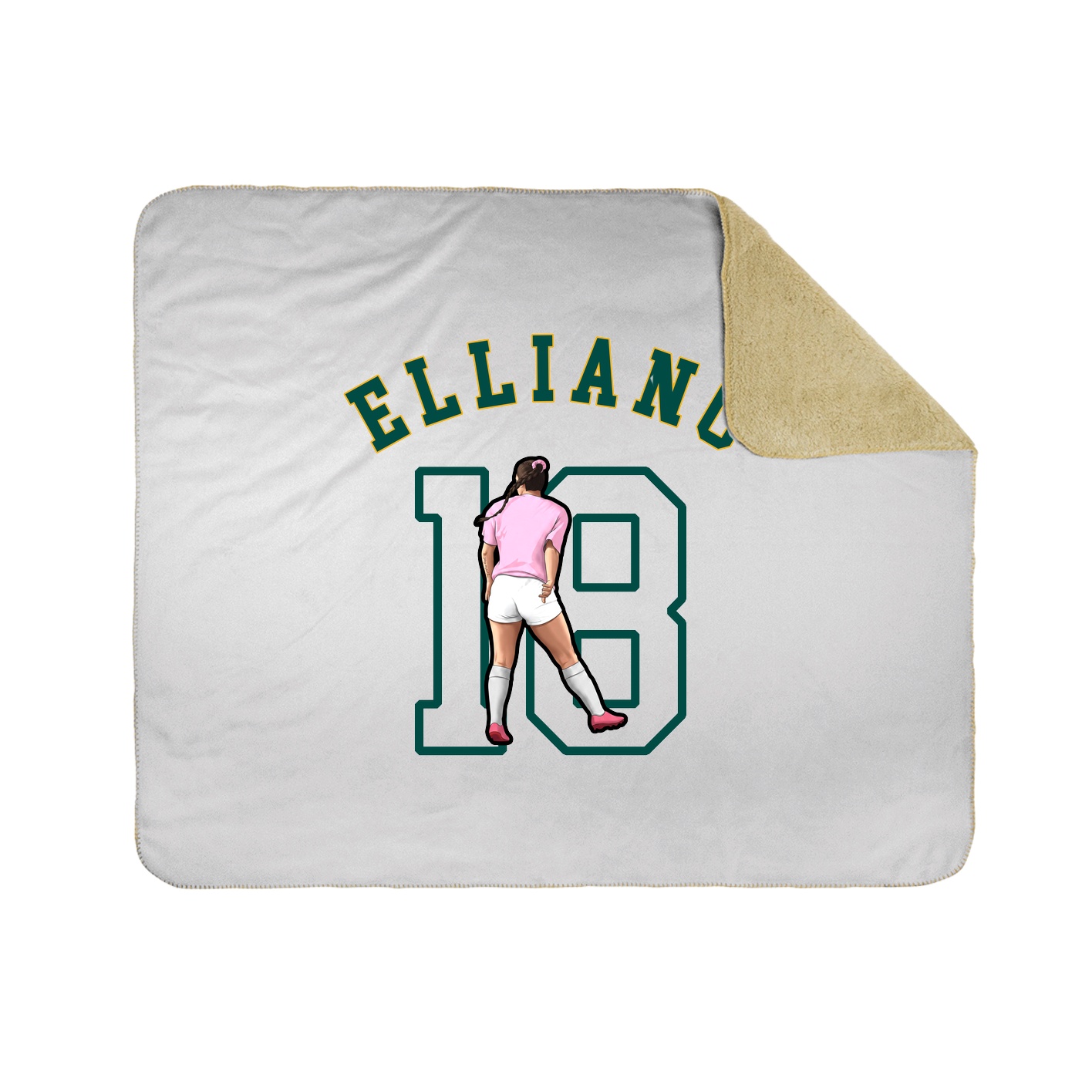Throw Blanket — Shirsey Arch in White