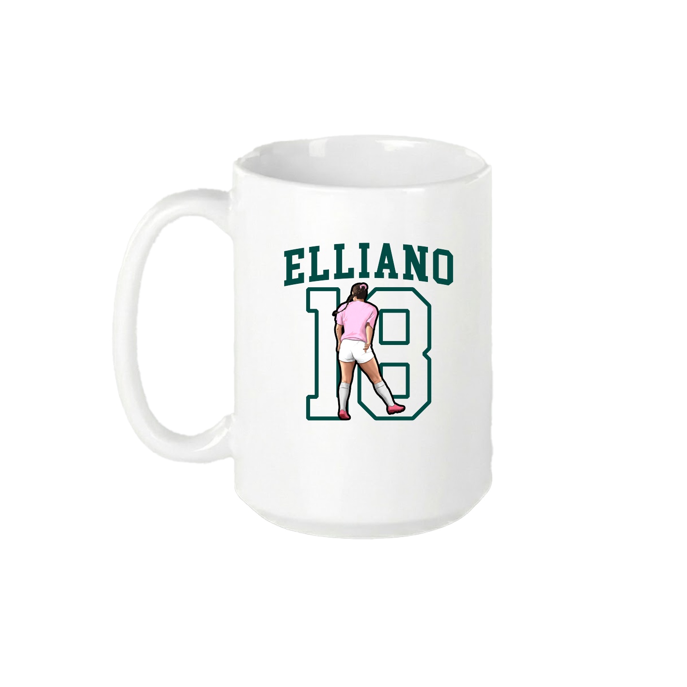 15oz Coffee Mug — Shirsey in White