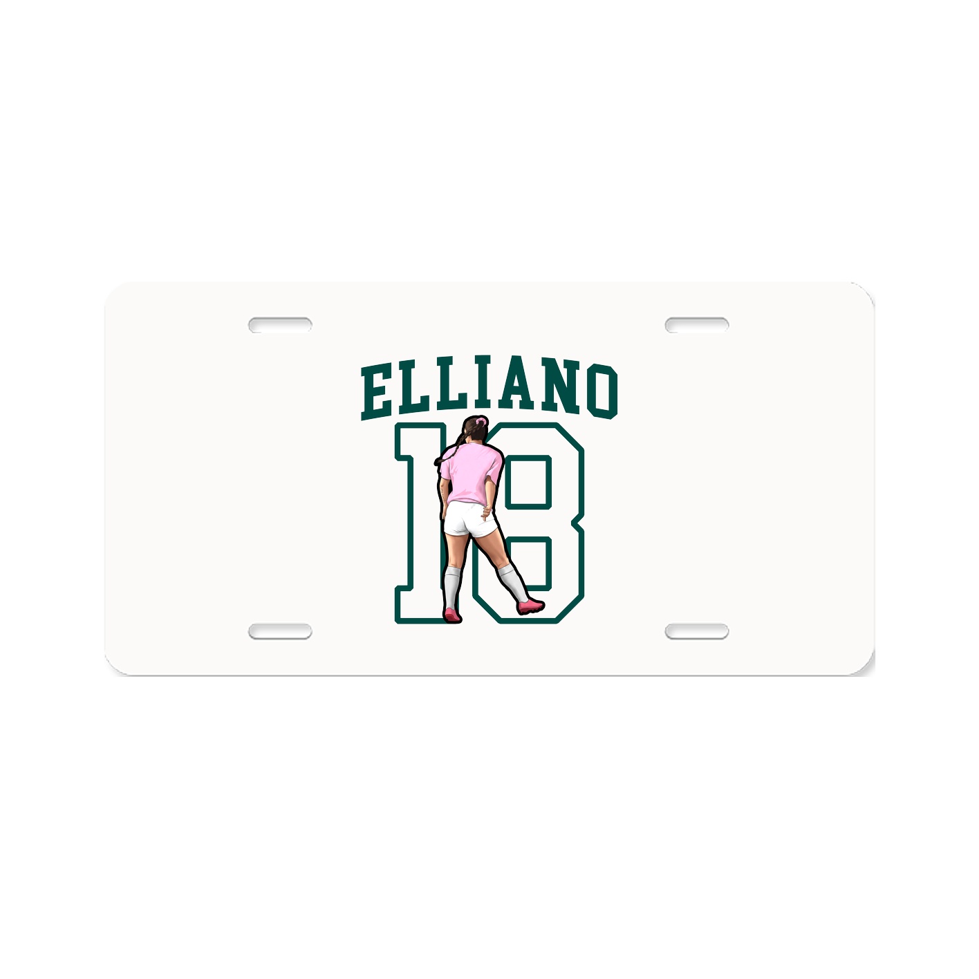 License Plate — Shirsey in Classic