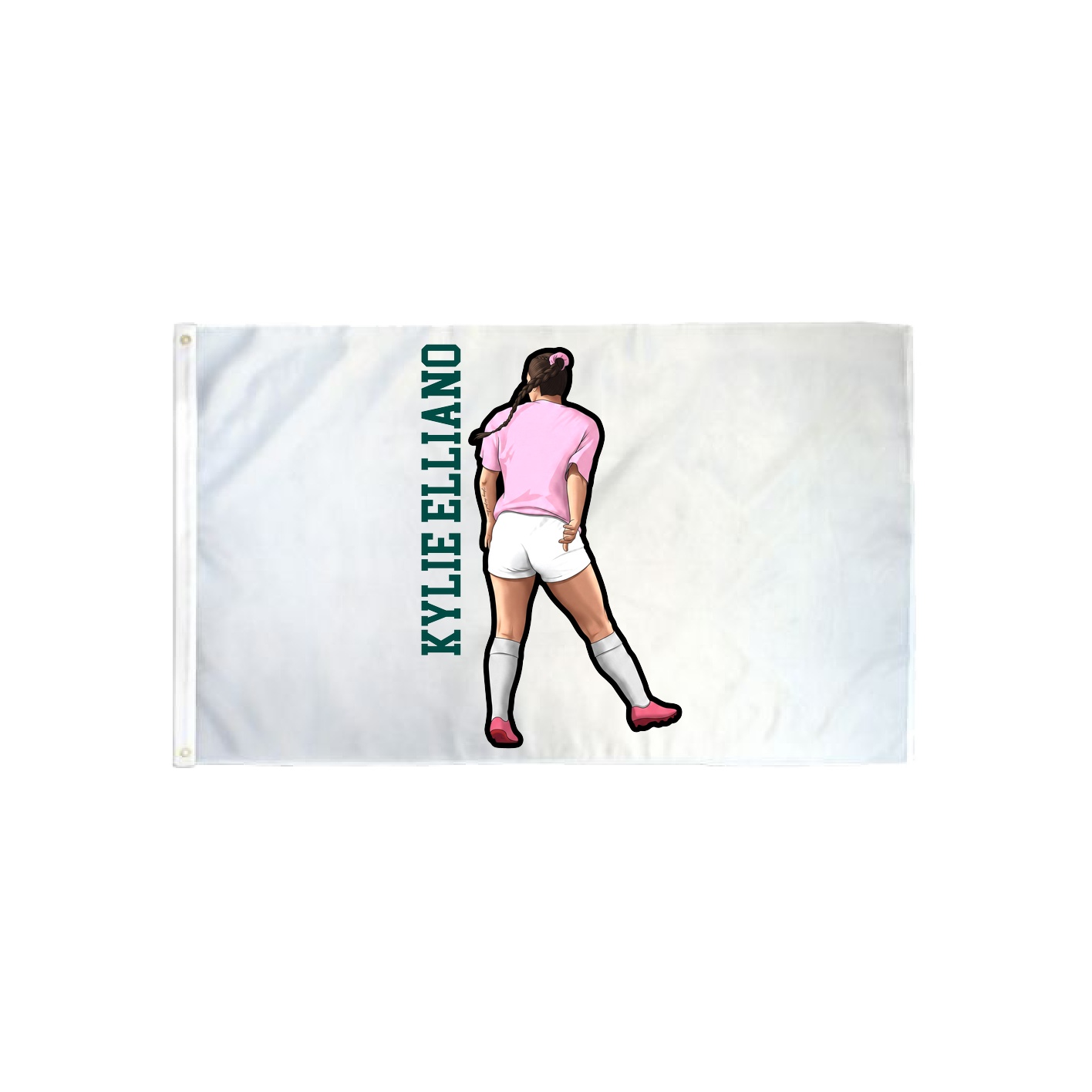 3x5 Flag — Name Vertical in Classic