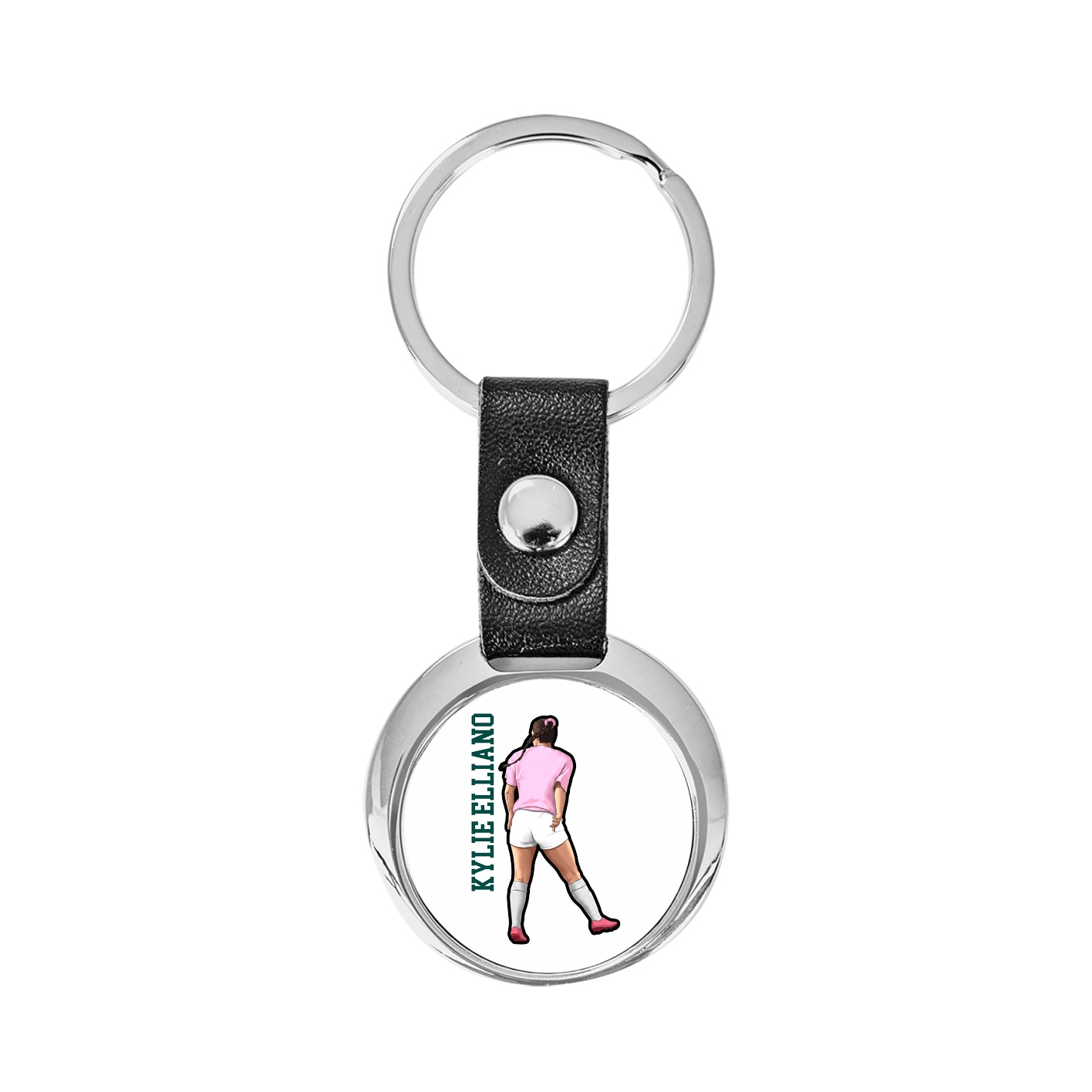 Key Chain — Name Vertical in Classic