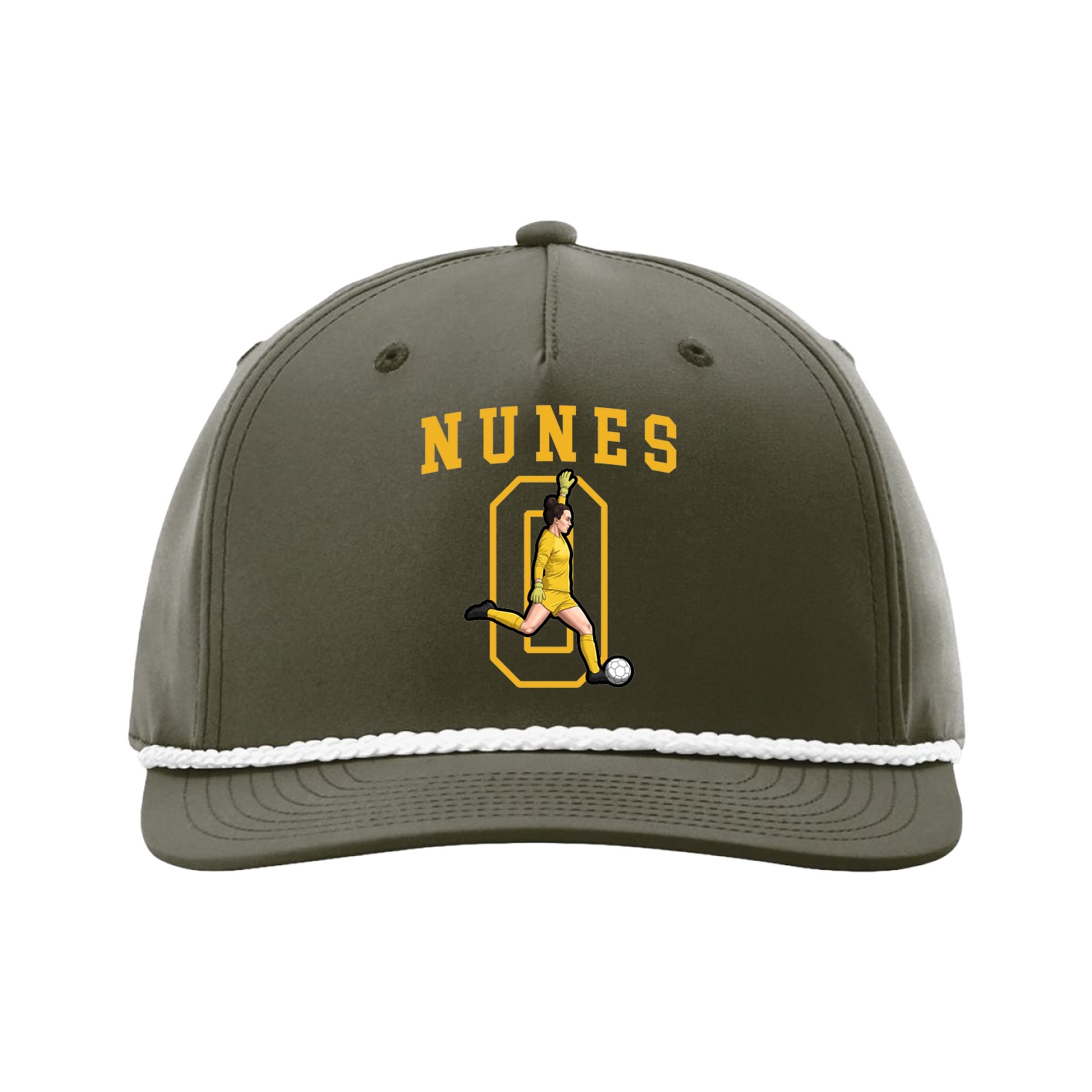 Five-Panel Classic Rope Cap — Shirsey in Green