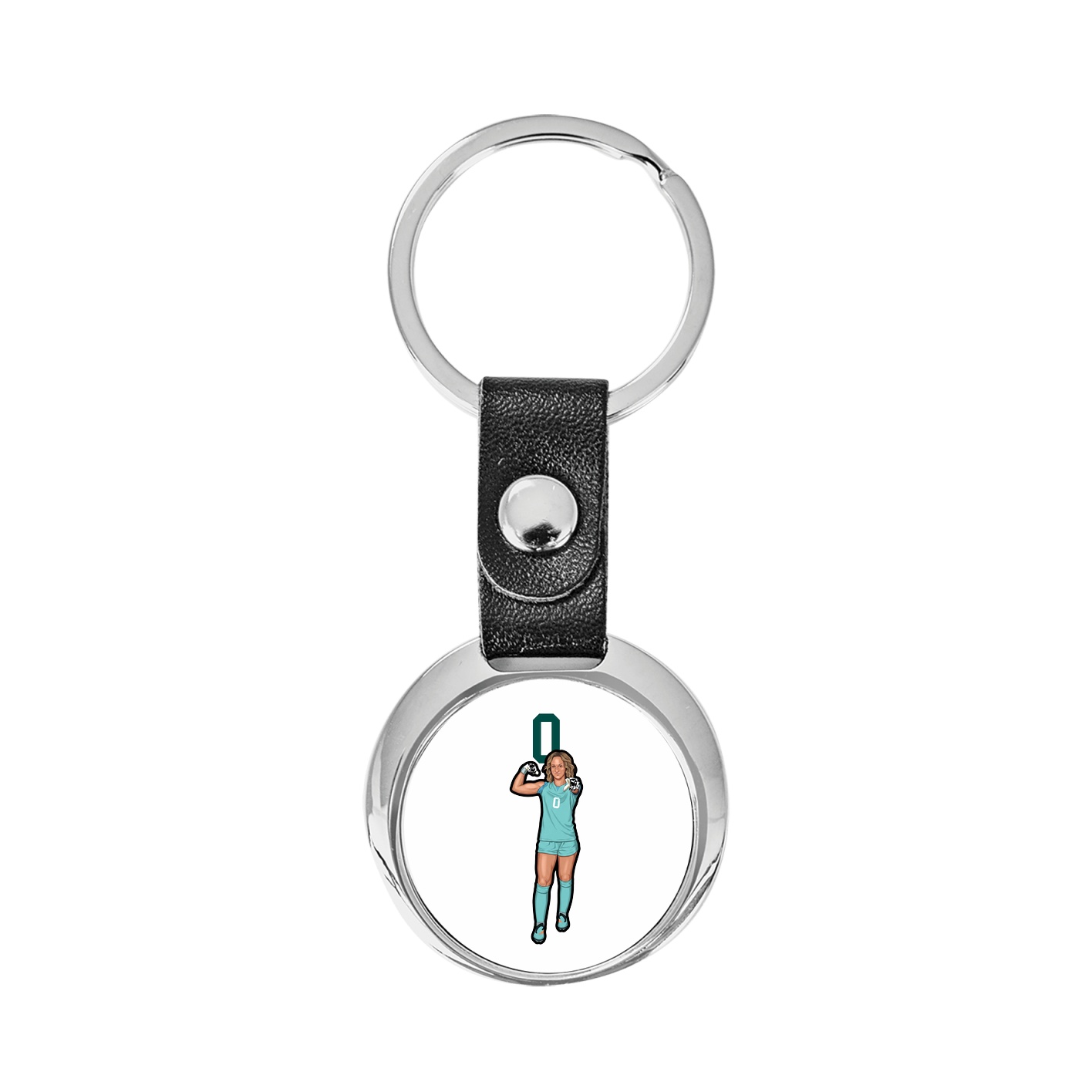 Key Chain — Number Top in Classic