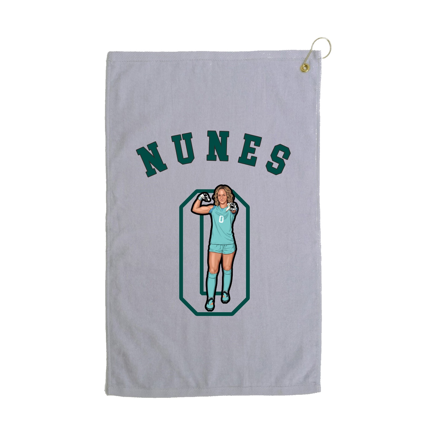Golf Towel — Shirsey Arch in Grey