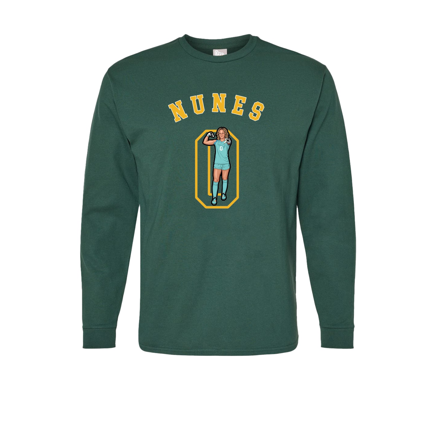 Long Sleeve Tee — Shirsey Arch in Green