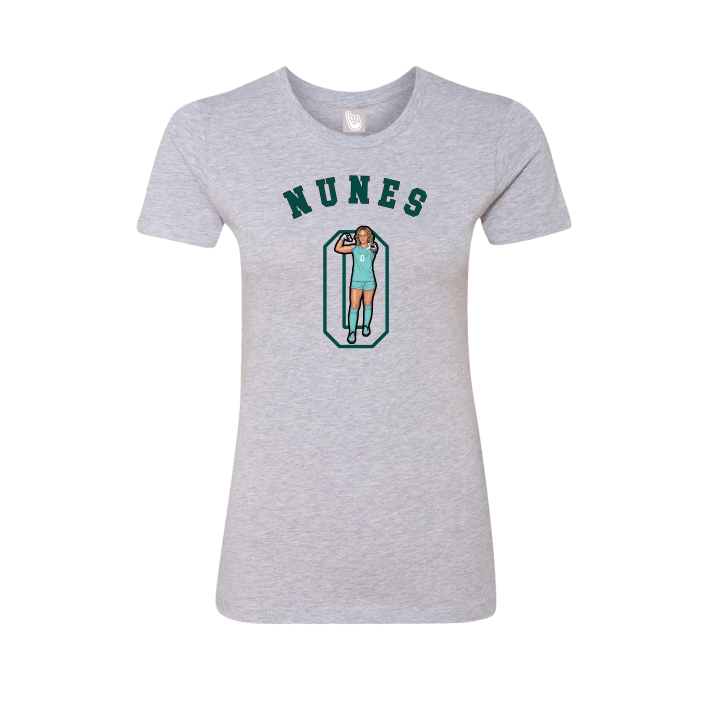 Womens Tee — Shirsey Arch in Grey