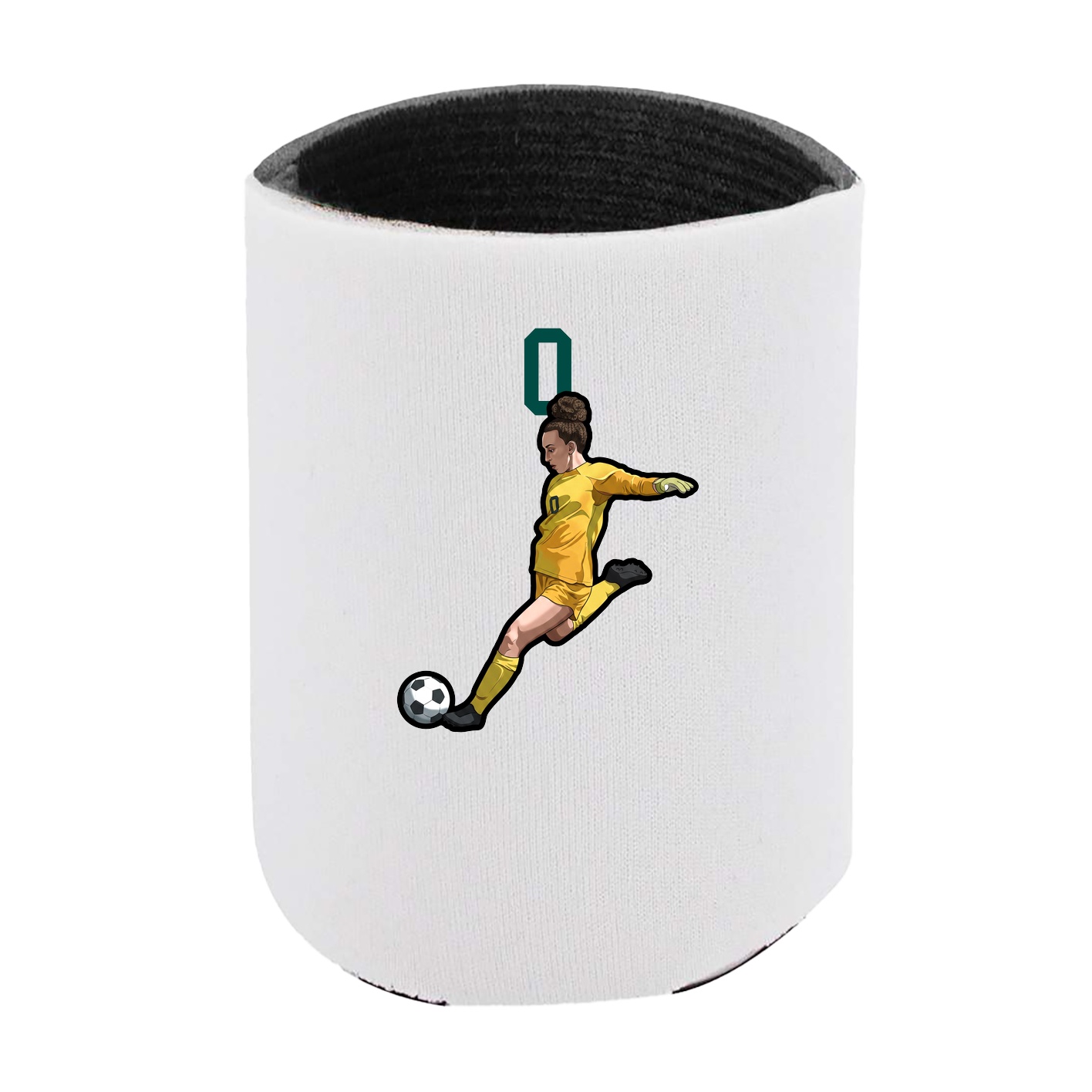 Can Holder — Number Top in White