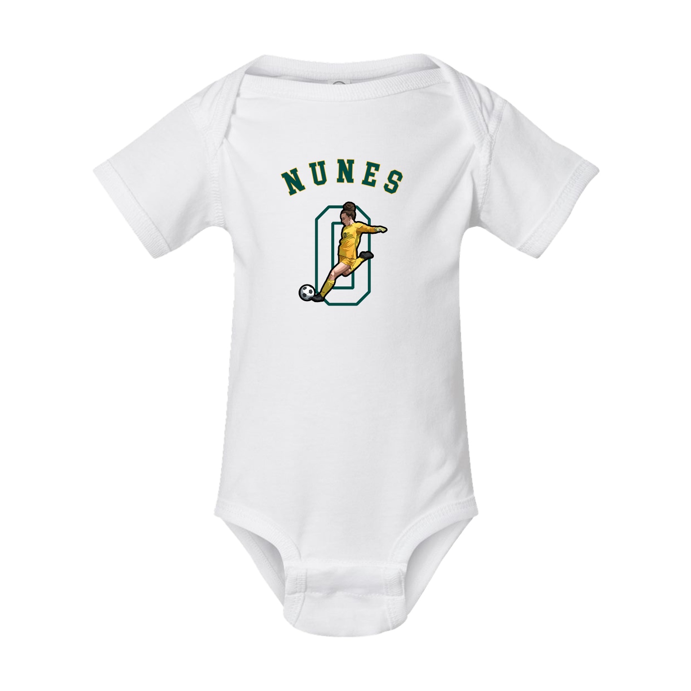 Baby Onesie — Shirsey Arch in White