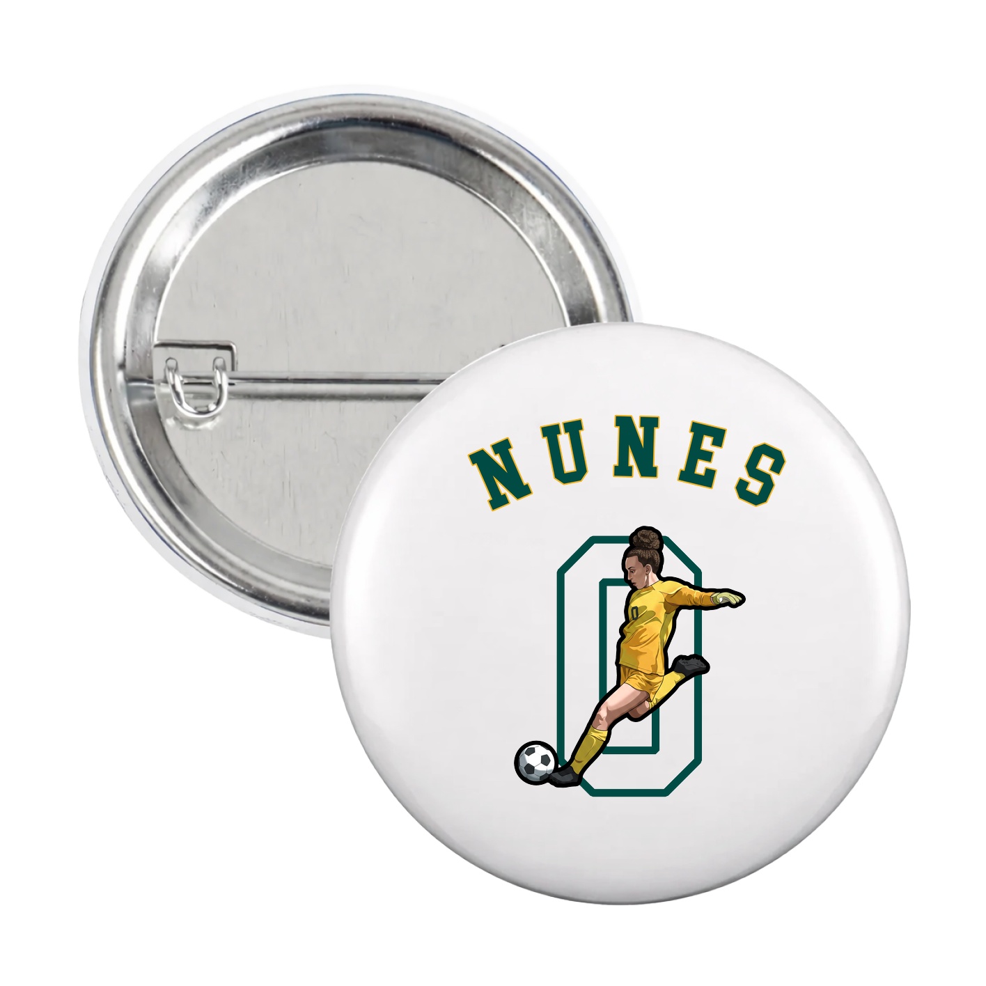 Game Day Button — Shirsey Arch in White