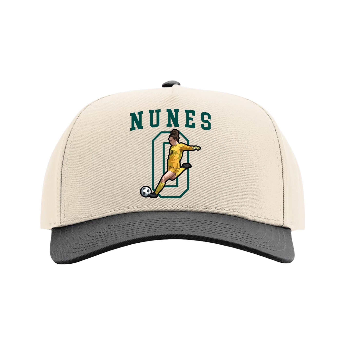 Full Fabric Five-Panel Champ Cap