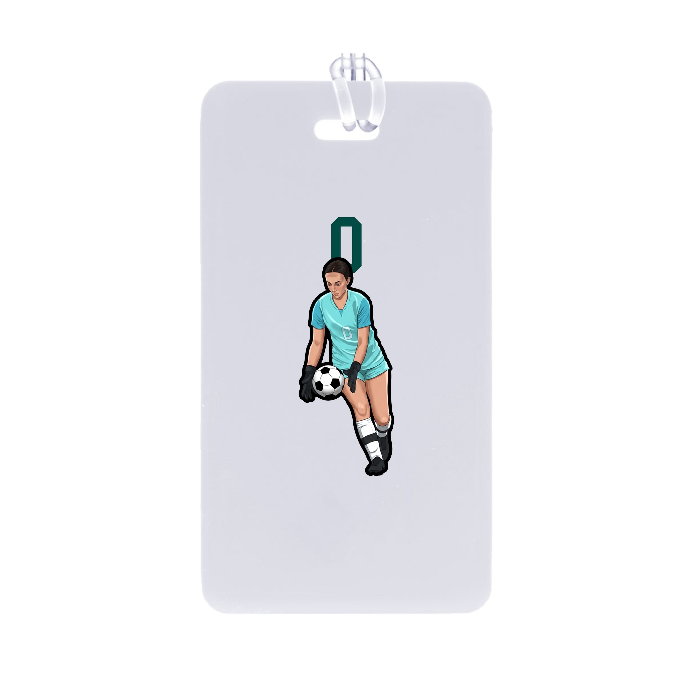 Bag Tag — Number Top in Classic