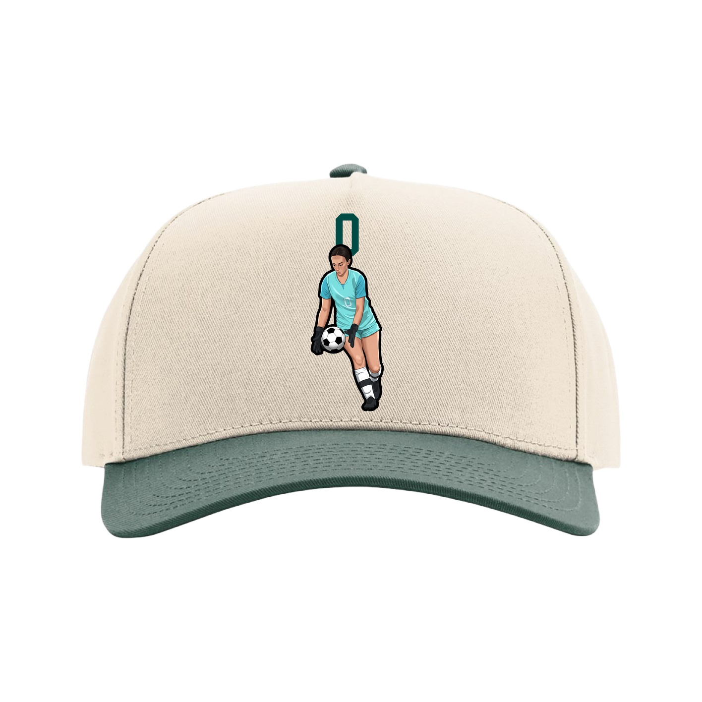 Full Fabric Five-Panel Champ Cap