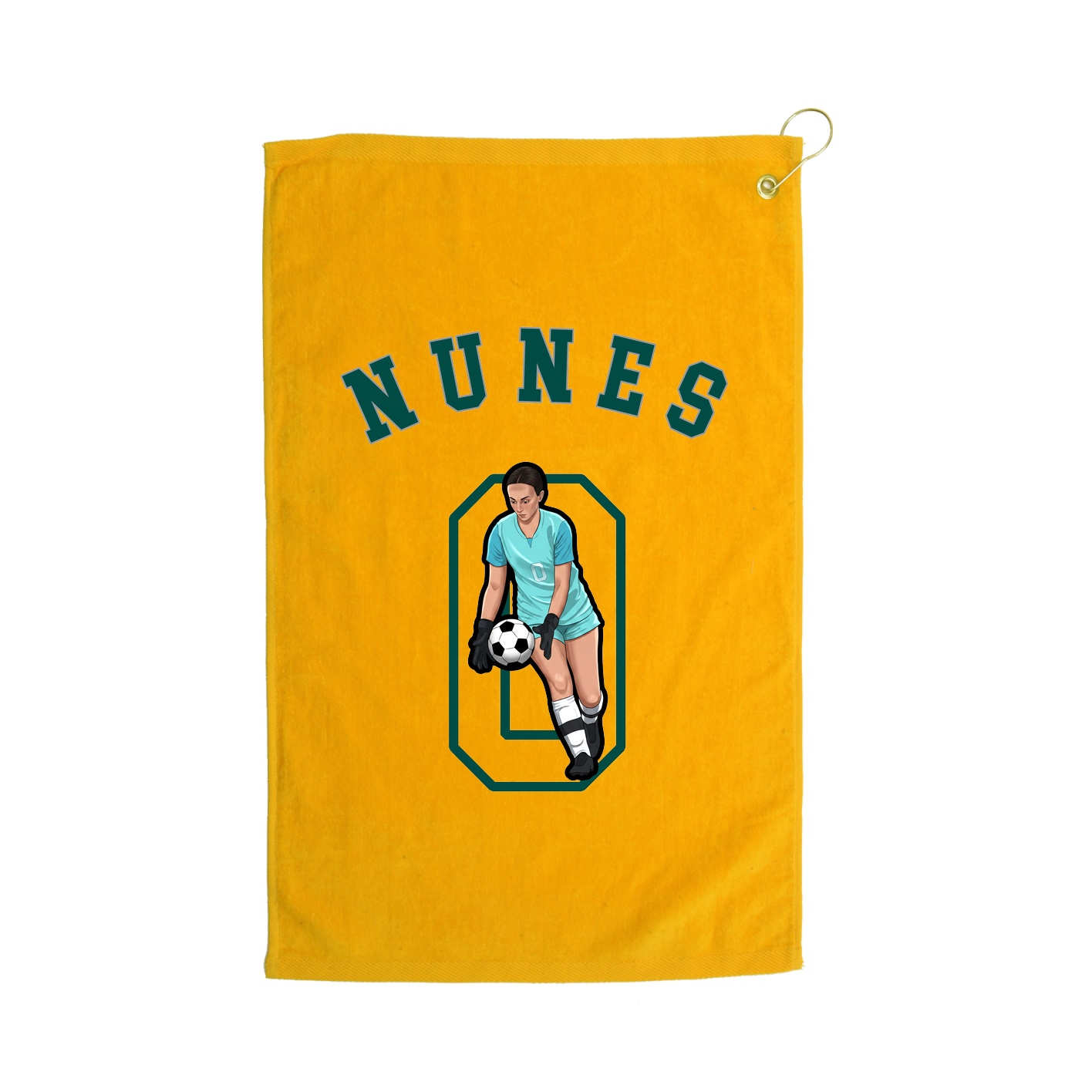 Golf Towel — Shirsey Arch in Gold