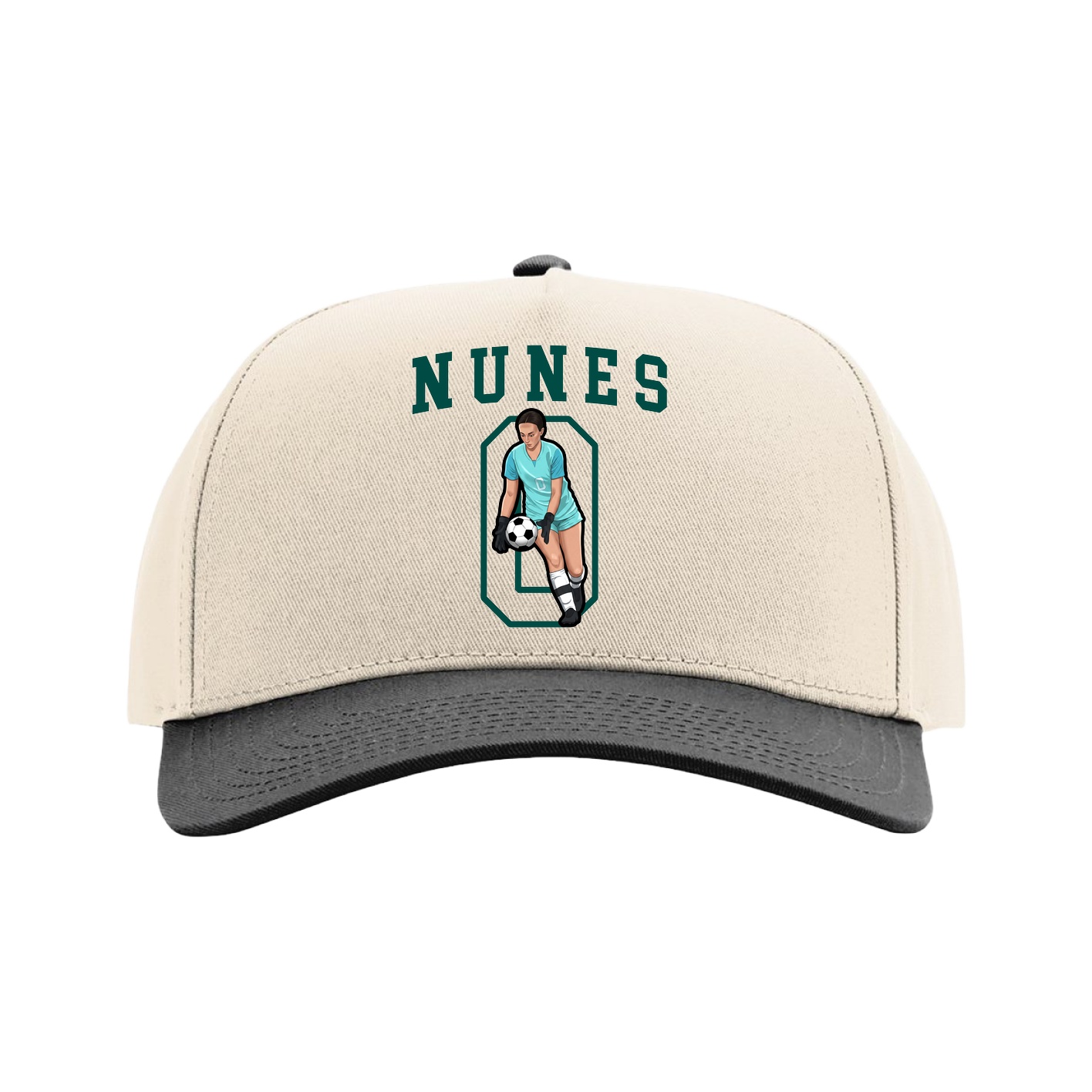Full Fabric Five-Panel Champ Cap