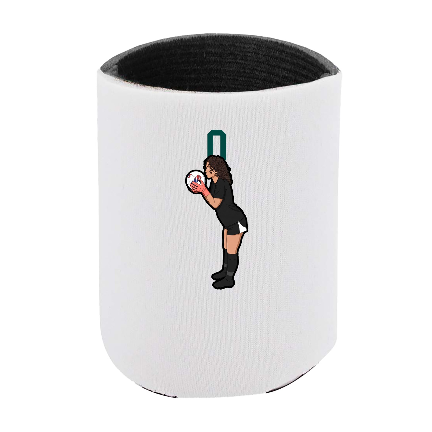 Can Holder — Number Top in White