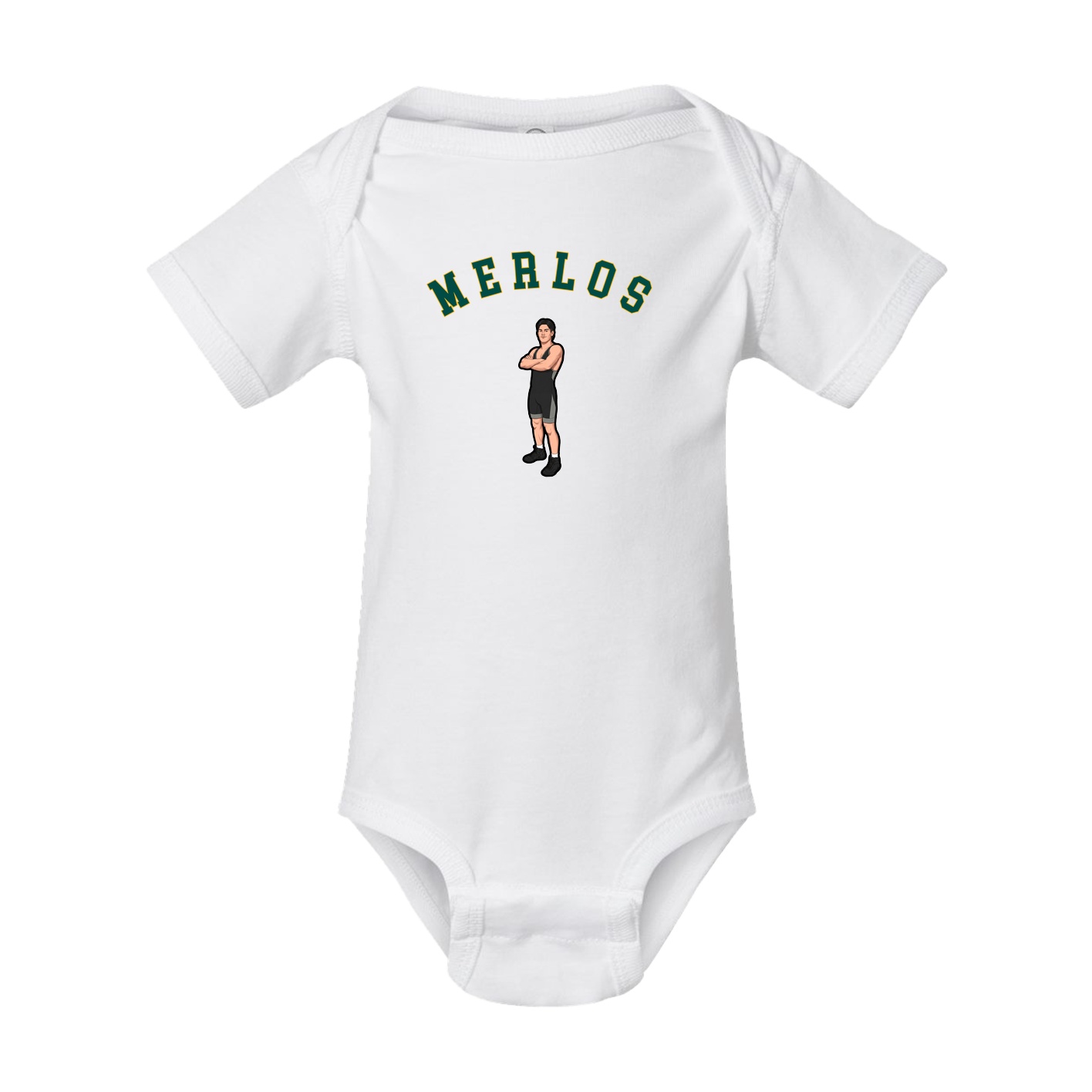 Baby Onesie — Shirsey Arch in White