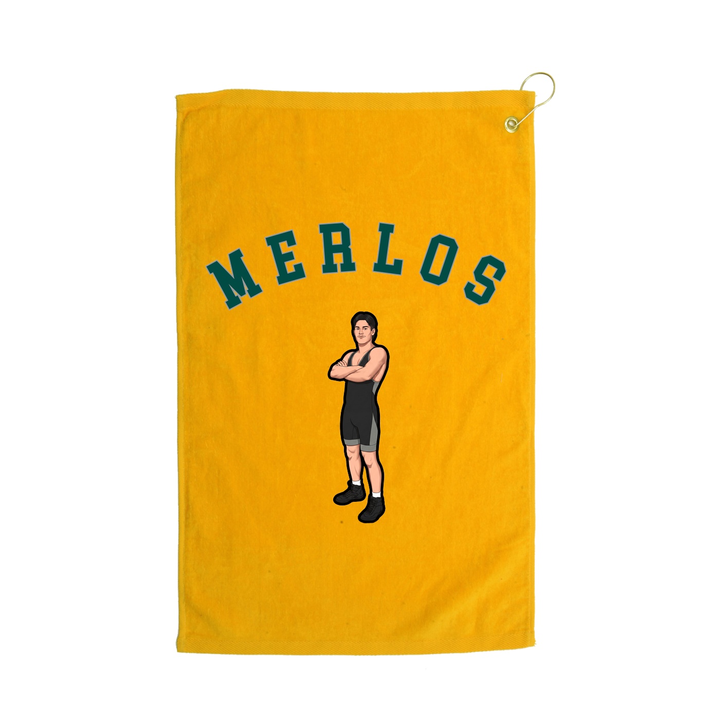Golf Towel — Shirsey Arch in Gold