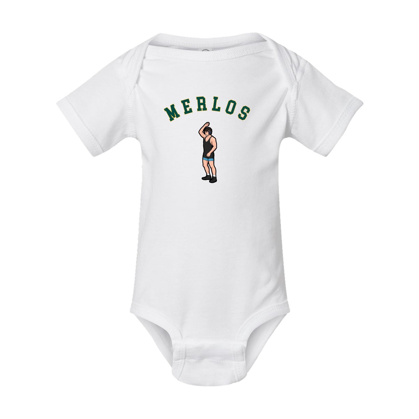 Baby Onesie — Shirsey Arch in White