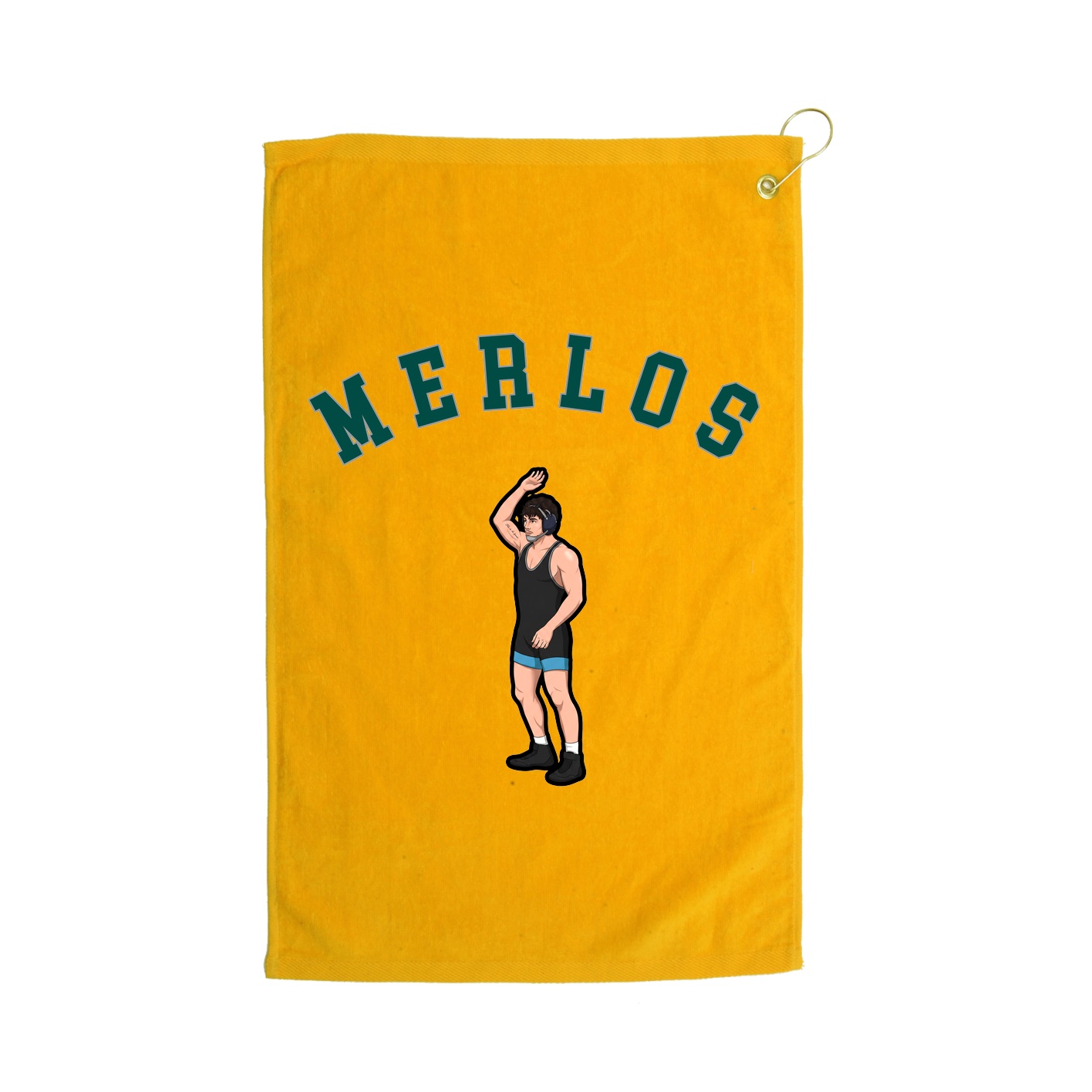 Golf Towel — Shirsey Arch in Gold