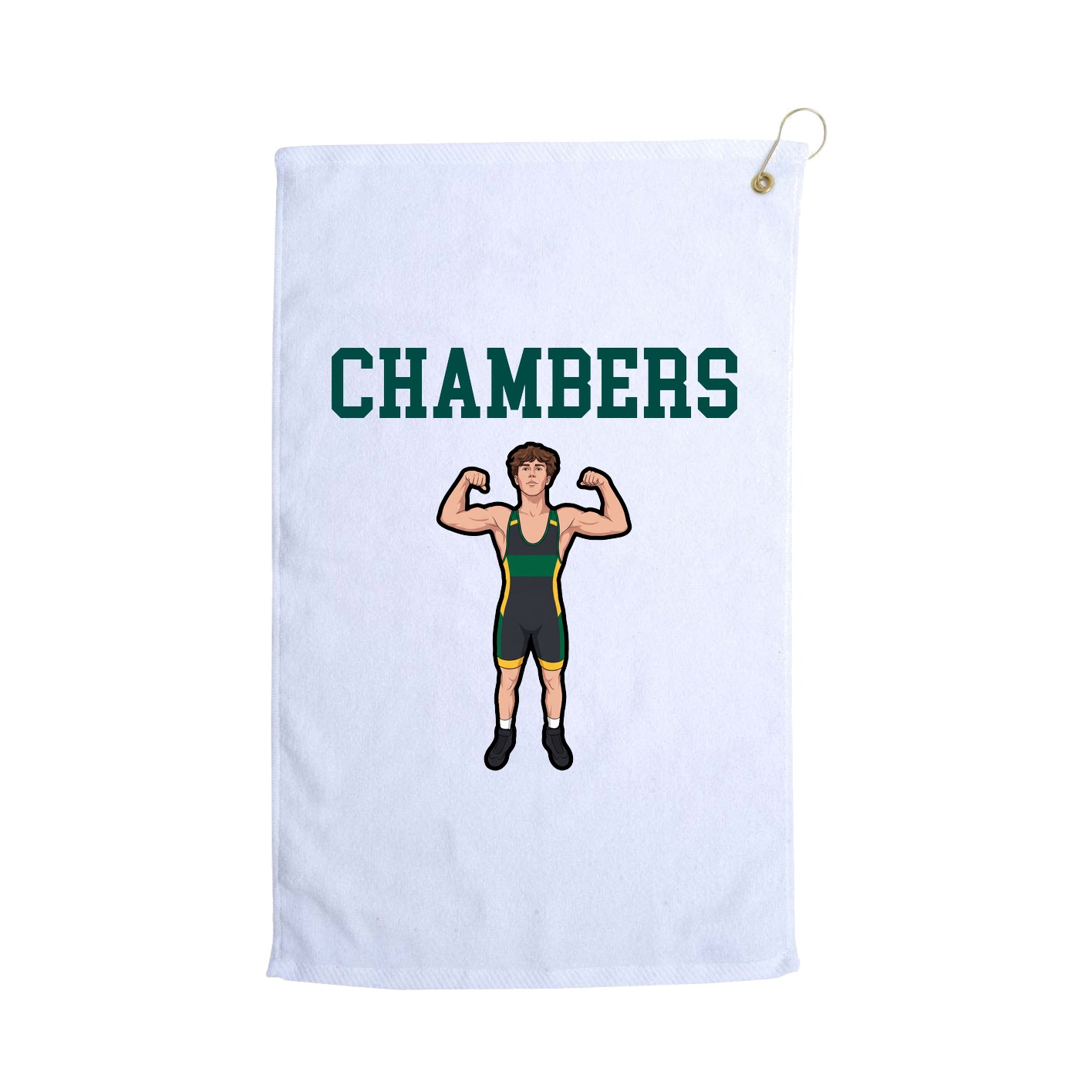 Golf Towel — Shirsey in White