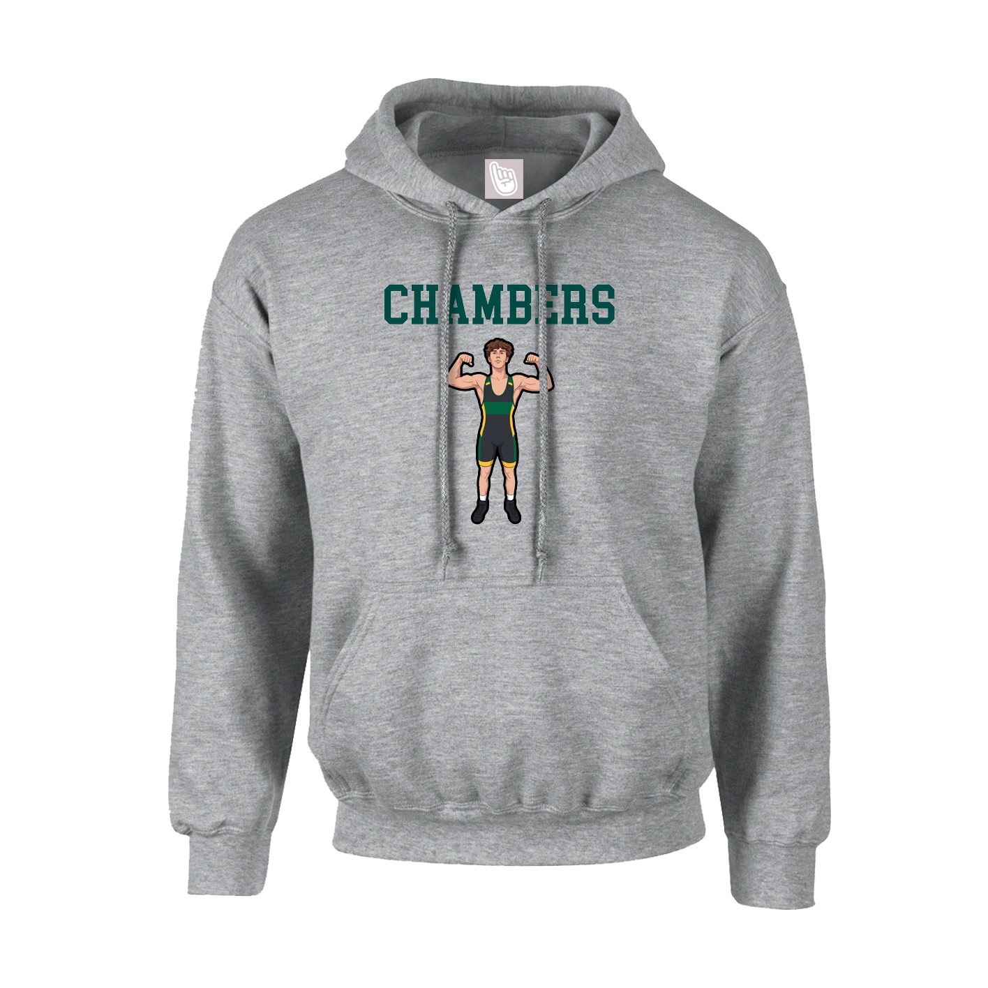 Youth Hoodie — Shirsey in Grey