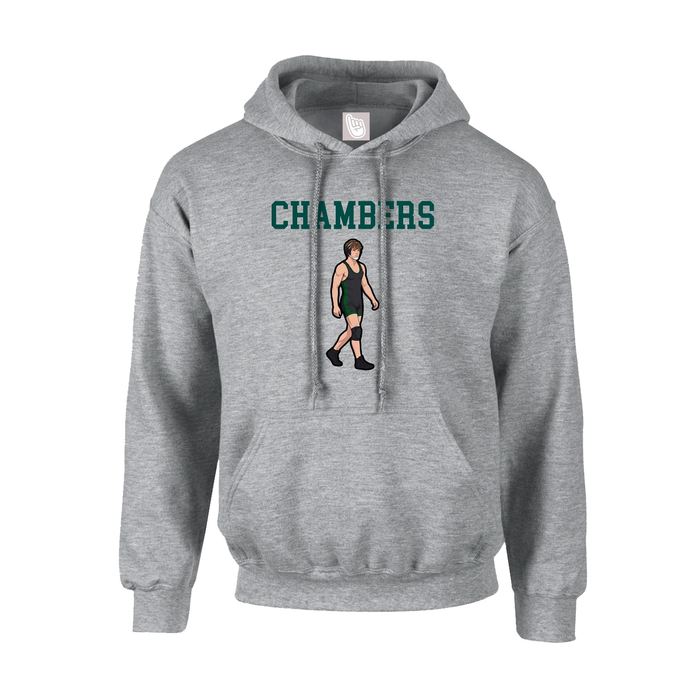 Hoodie — Shirsey in Grey