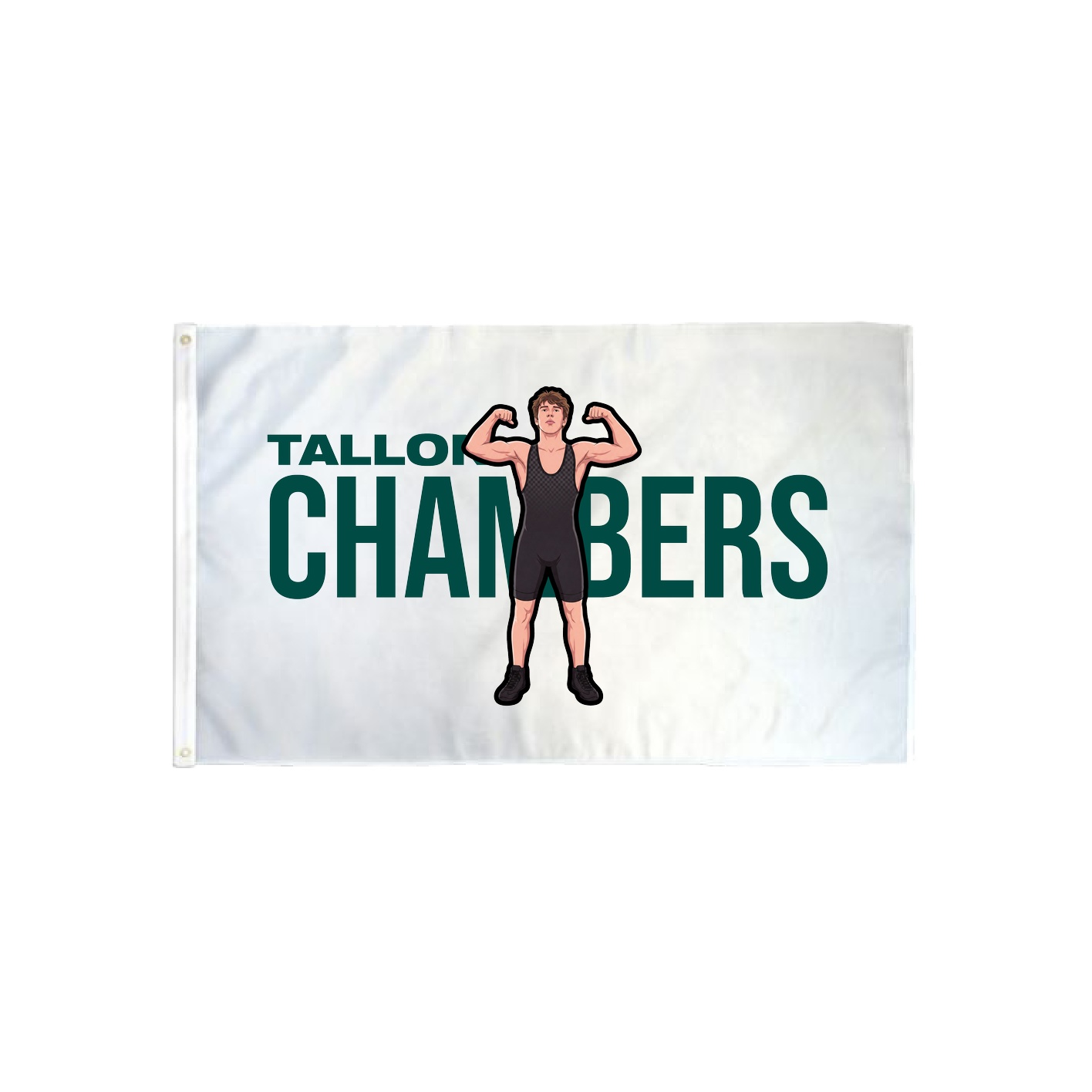 3x5 Flag — Player Name in Classic