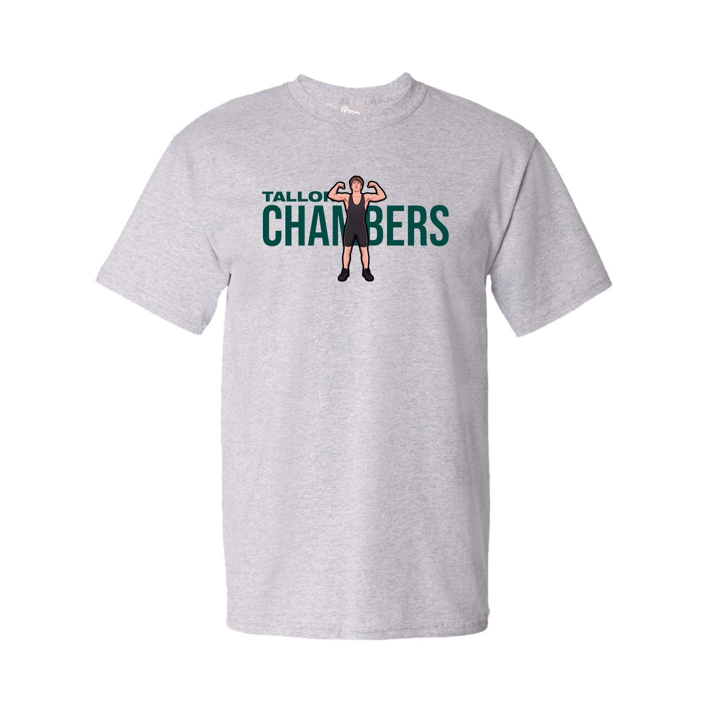 Youth Tee — Player Name in Grey