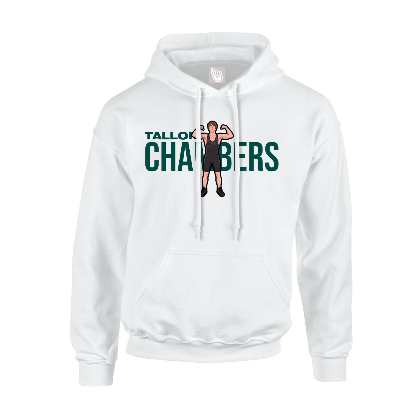 Hoodie — Player Name in White