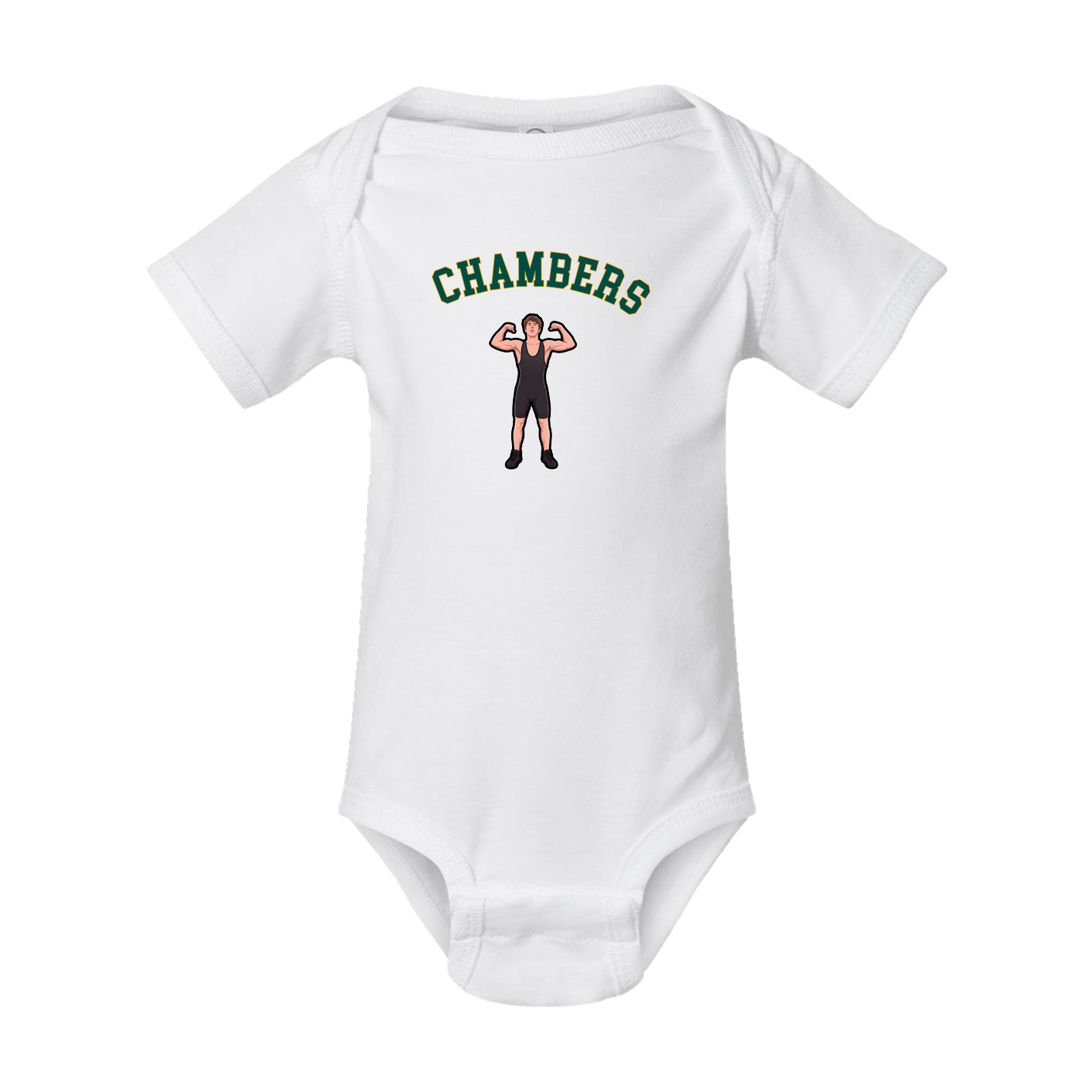 Baby Onesie — Shirsey Arch in White