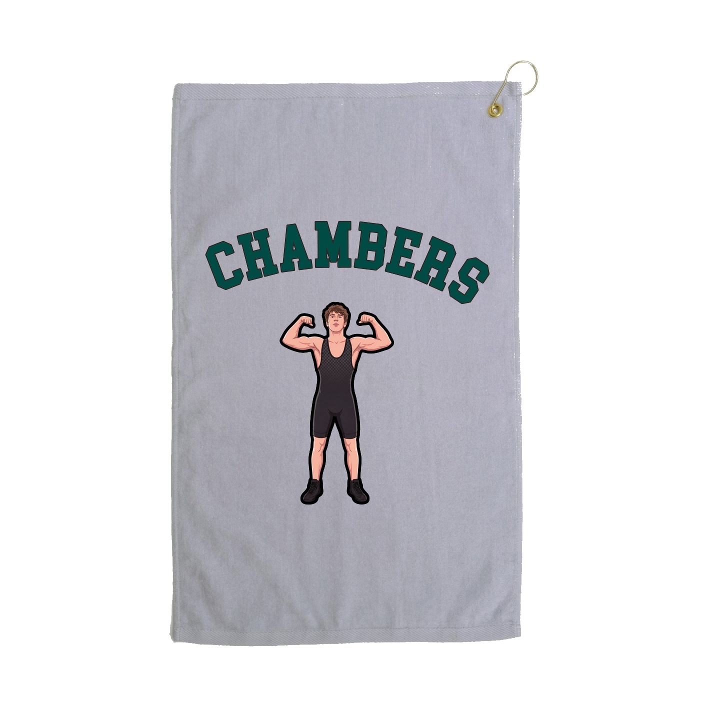 Golf Towel — Shirsey Arch in Grey