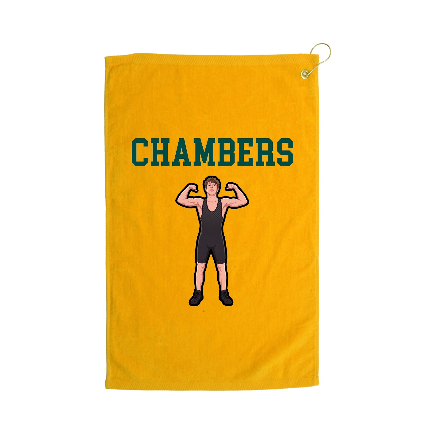 Golf Towel — Shirsey in Gold