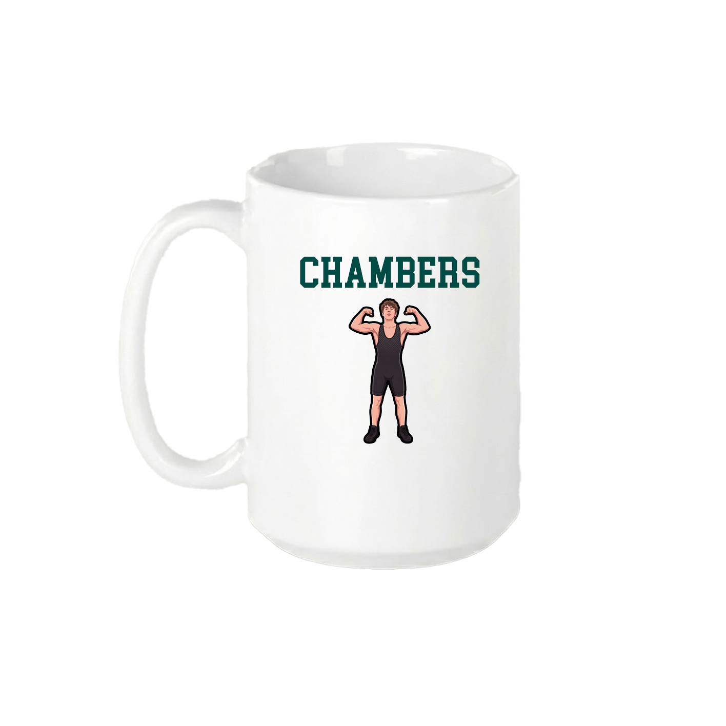 15oz Coffee Mug — Shirsey in White