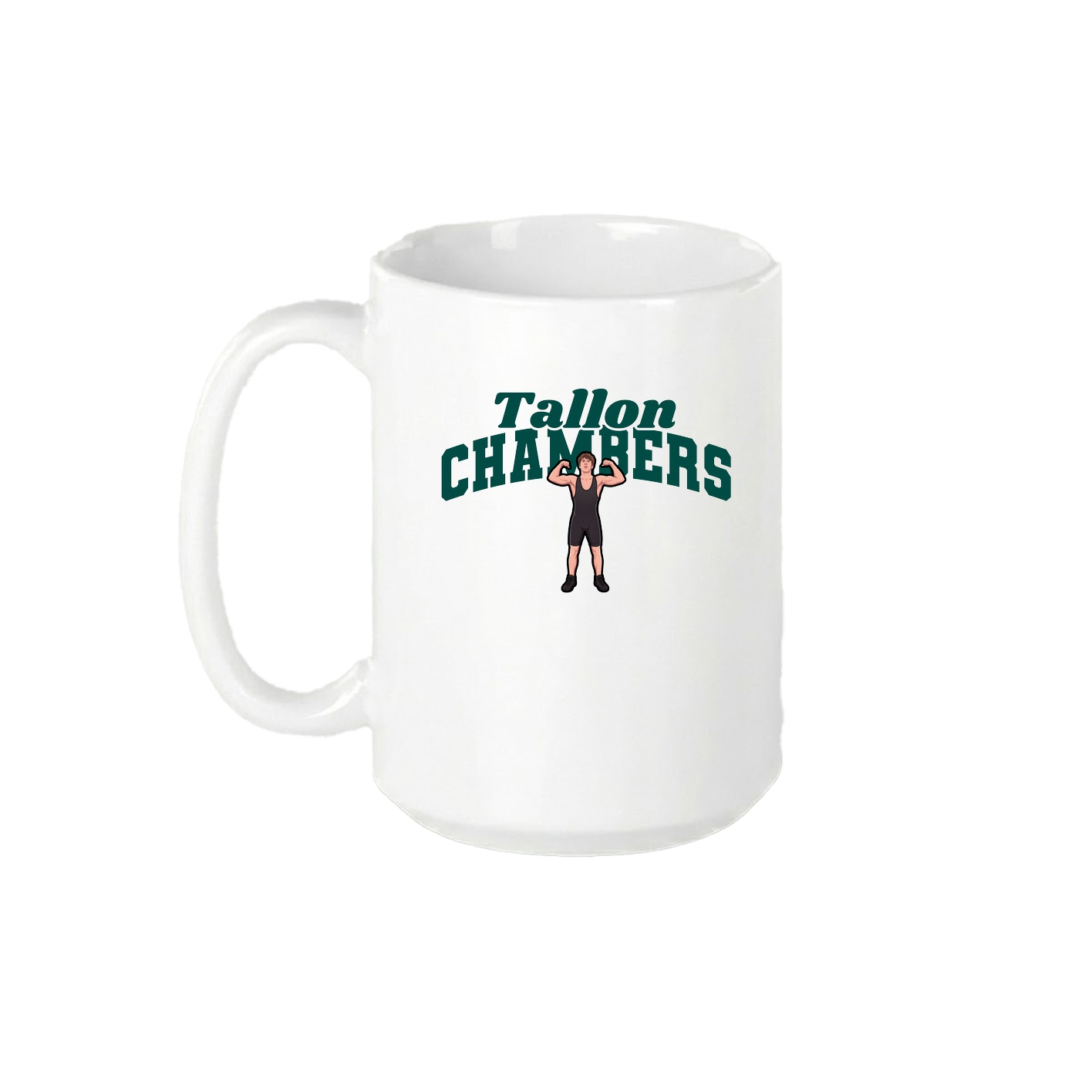 15oz Coffee Mug — Signature Arch in White