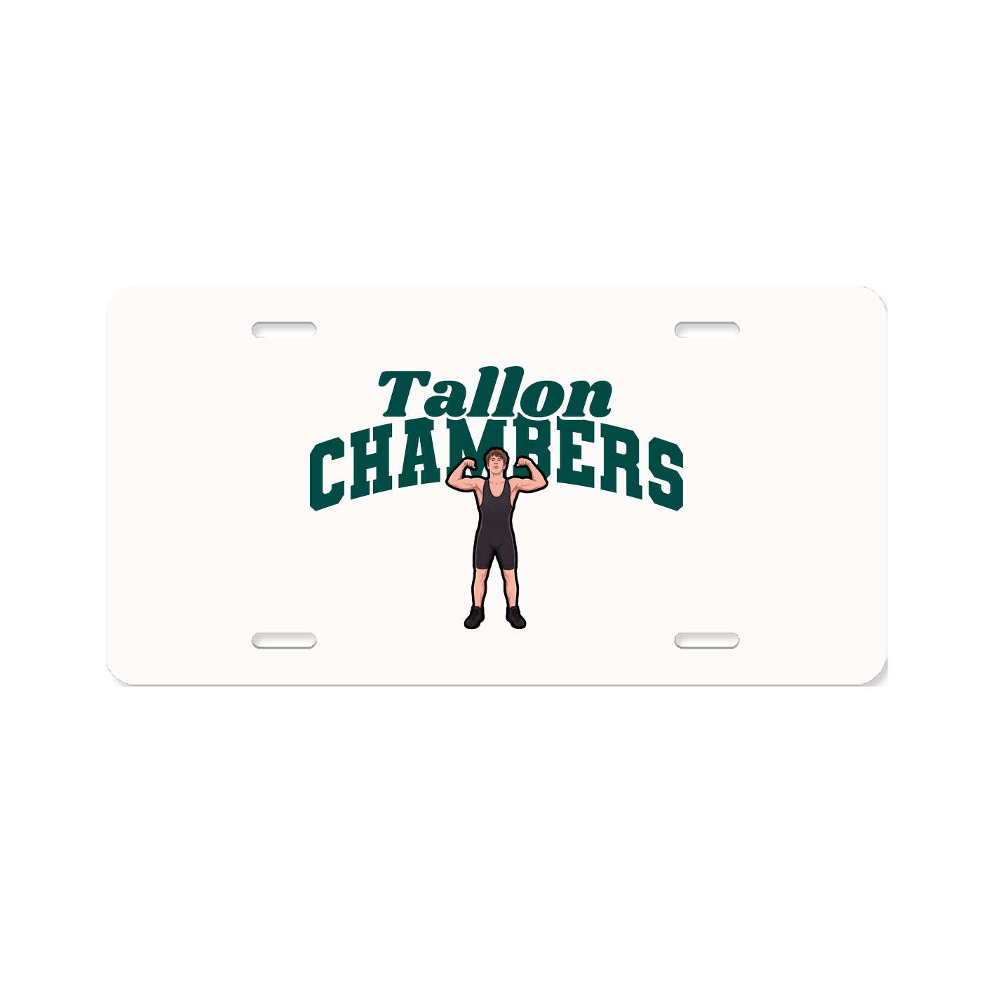 License Plate — Signature Arch in Classic