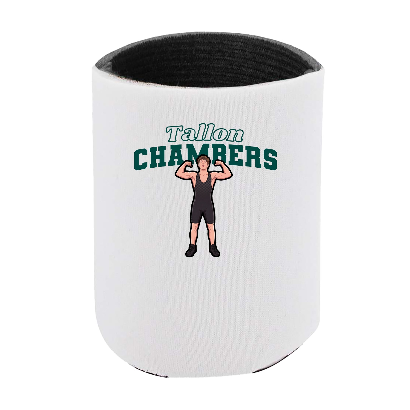 Can Holder — Name Arch in White