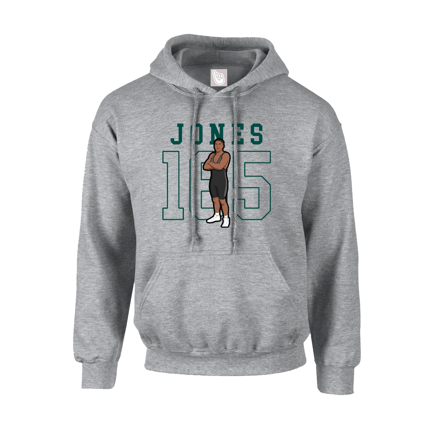 Hoodie — Shirsey in Grey