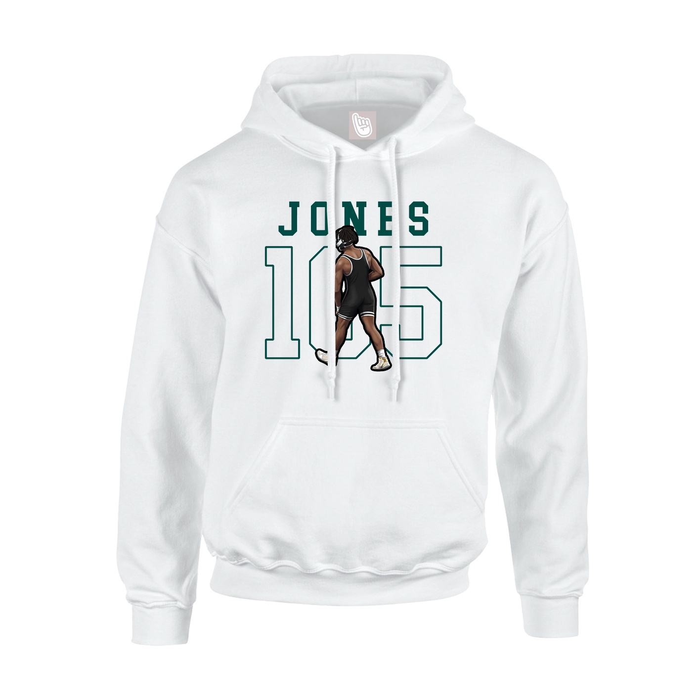 Hoodie — Shirsey in White