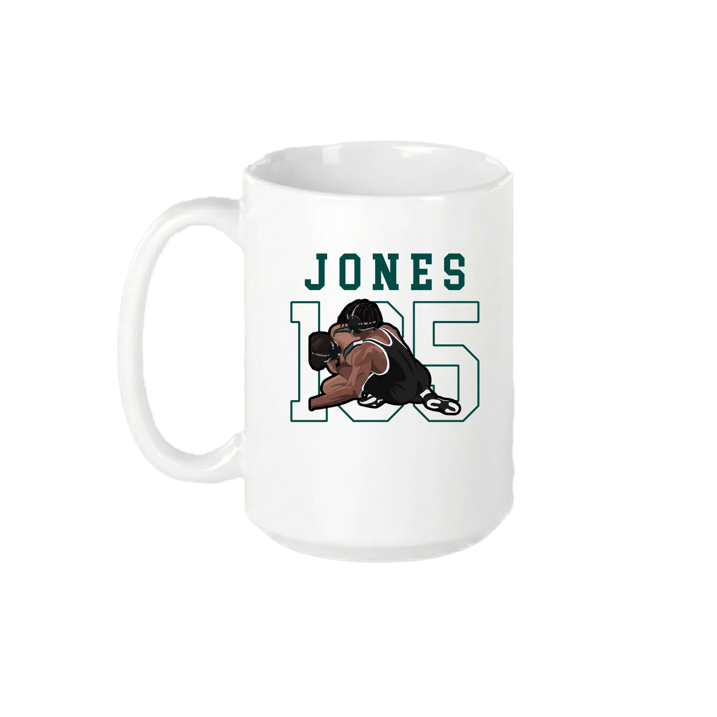 15oz Coffee Mug — Shirsey in White