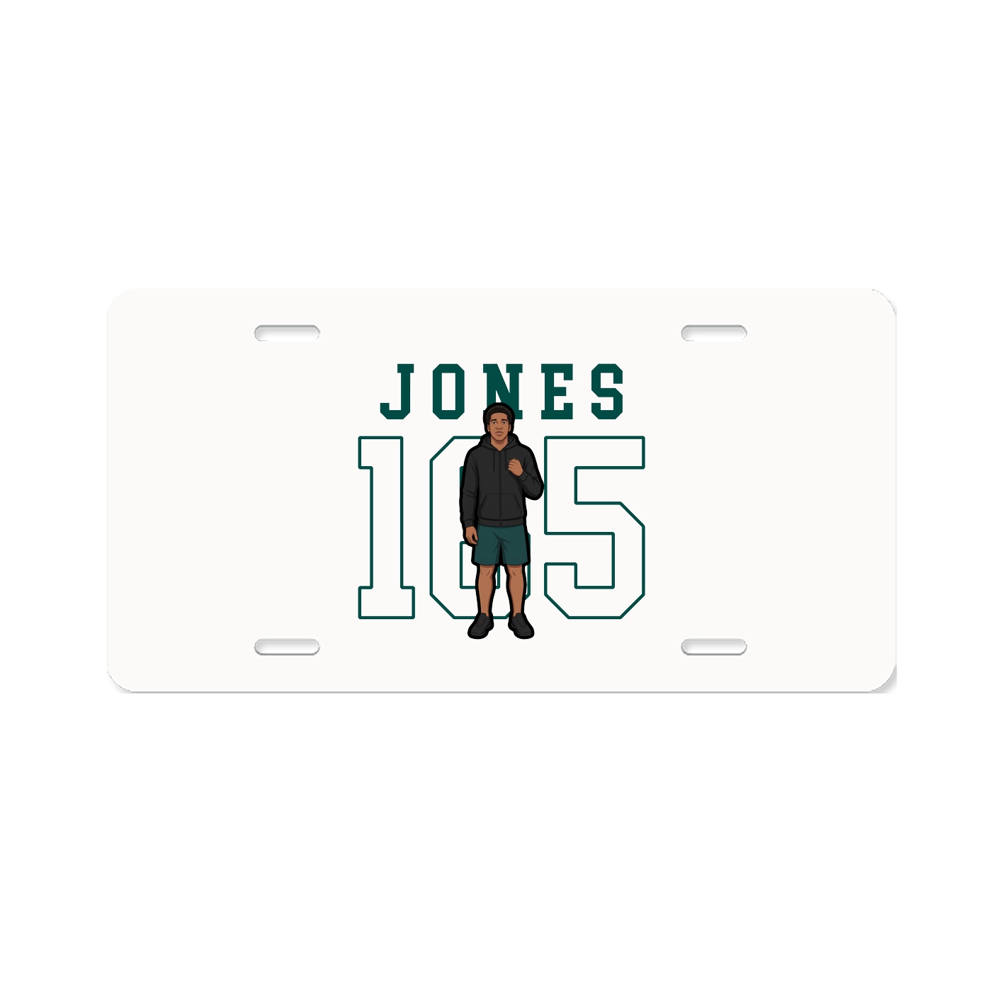 License Plate — Shirsey in Classic