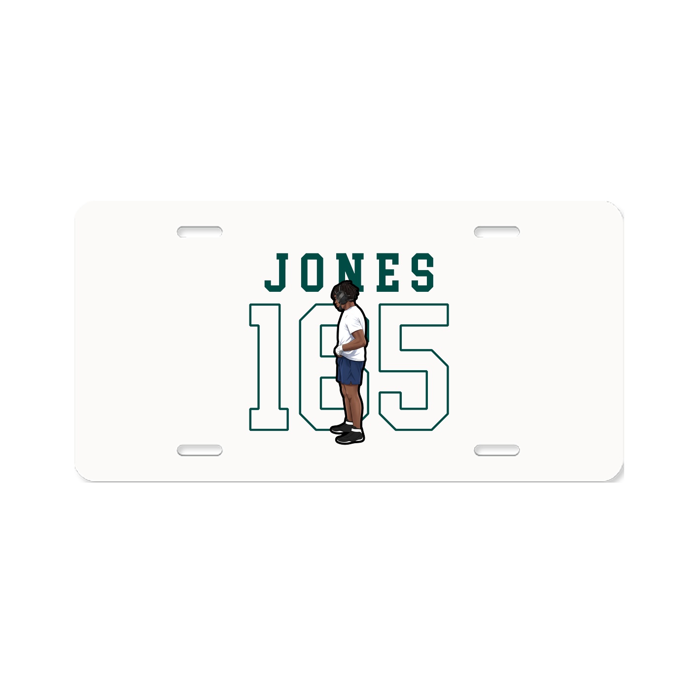 Aluminum License Plate