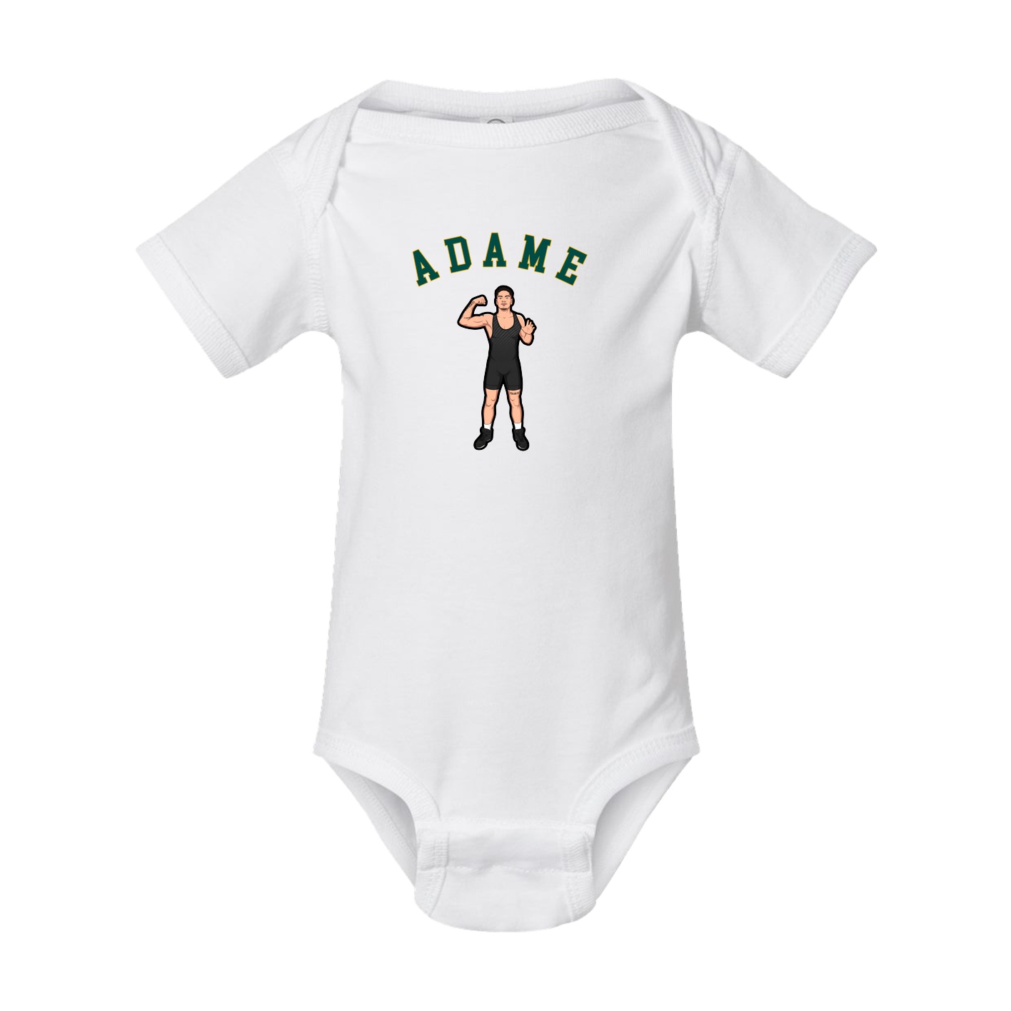 Baby Onesie — Shirsey Arch in White