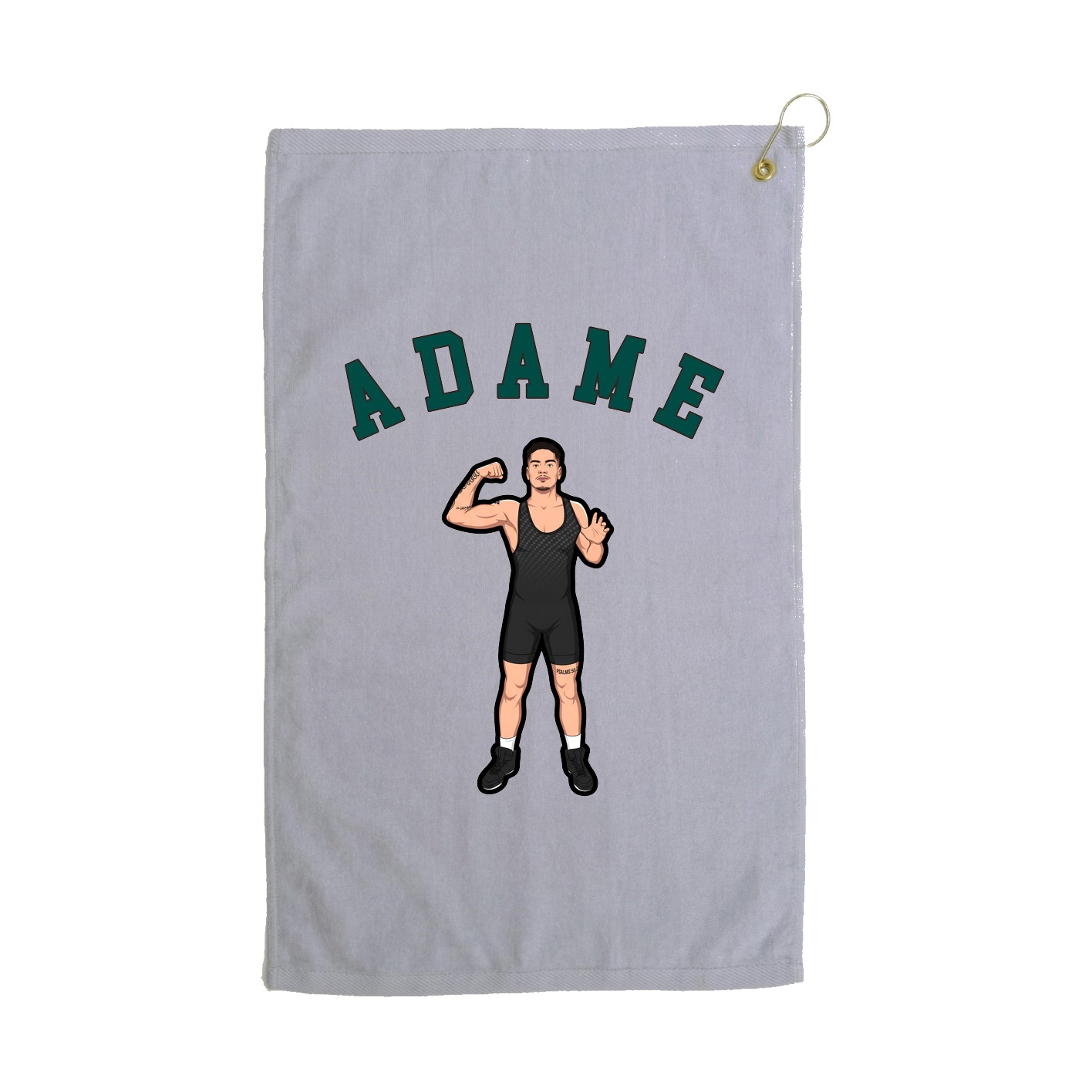 Golf Towel — Shirsey Arch in Grey