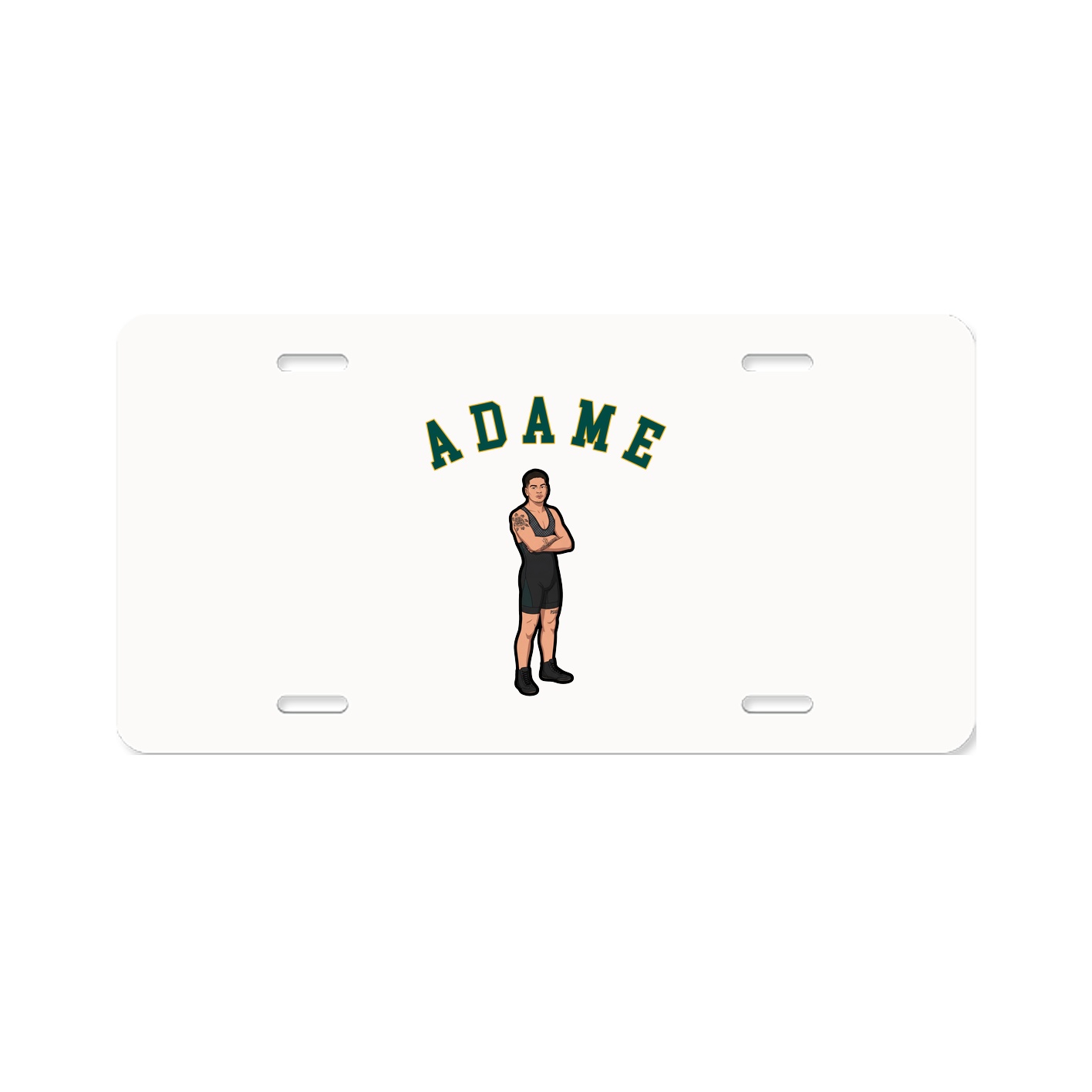 License Plate — Shirsey Arch in Classic